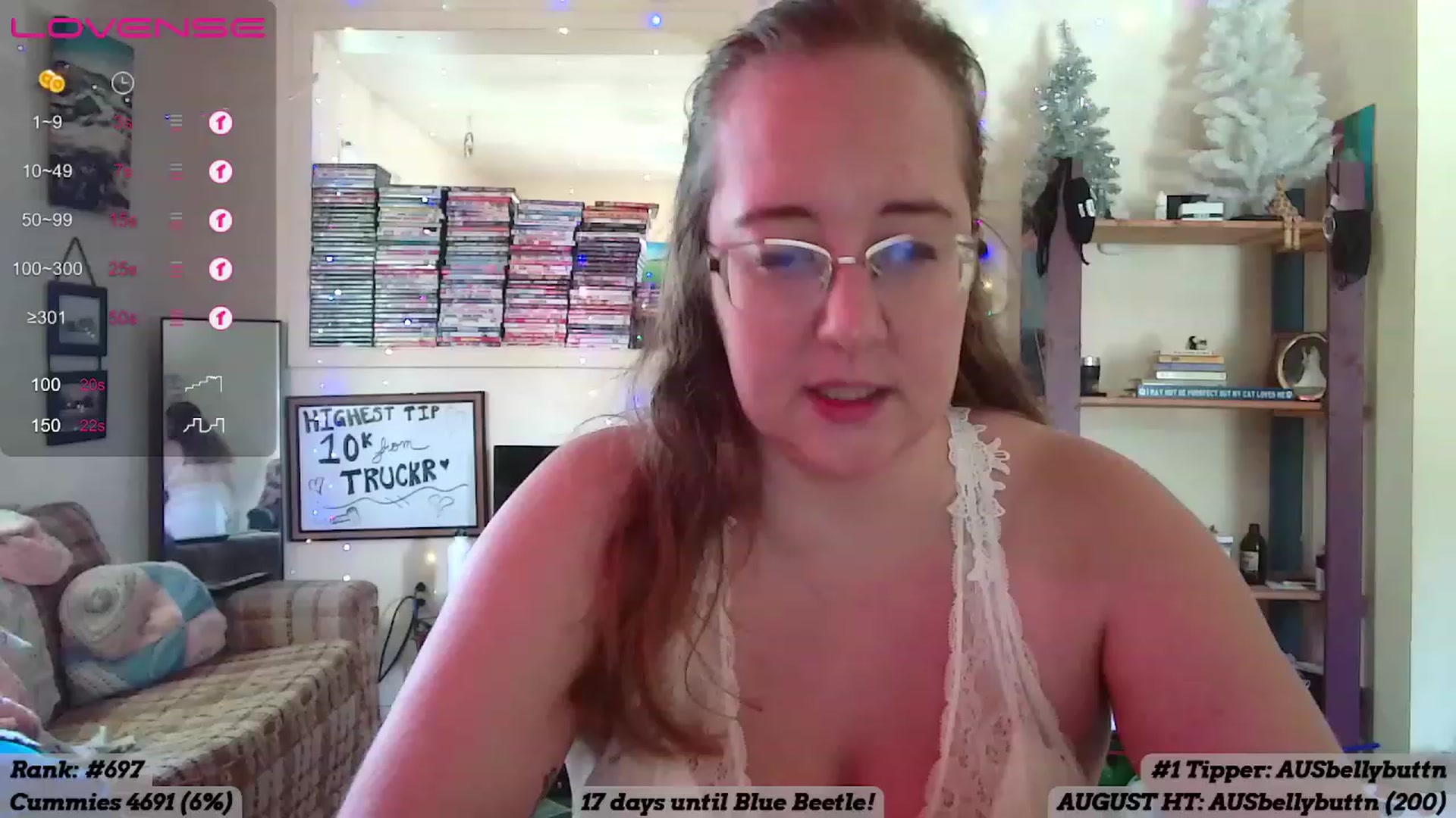 Gallery image thumbnail from MyJessieLynn's myfreecams stream on, 08/01/2023, 17:15 image 2 of 20