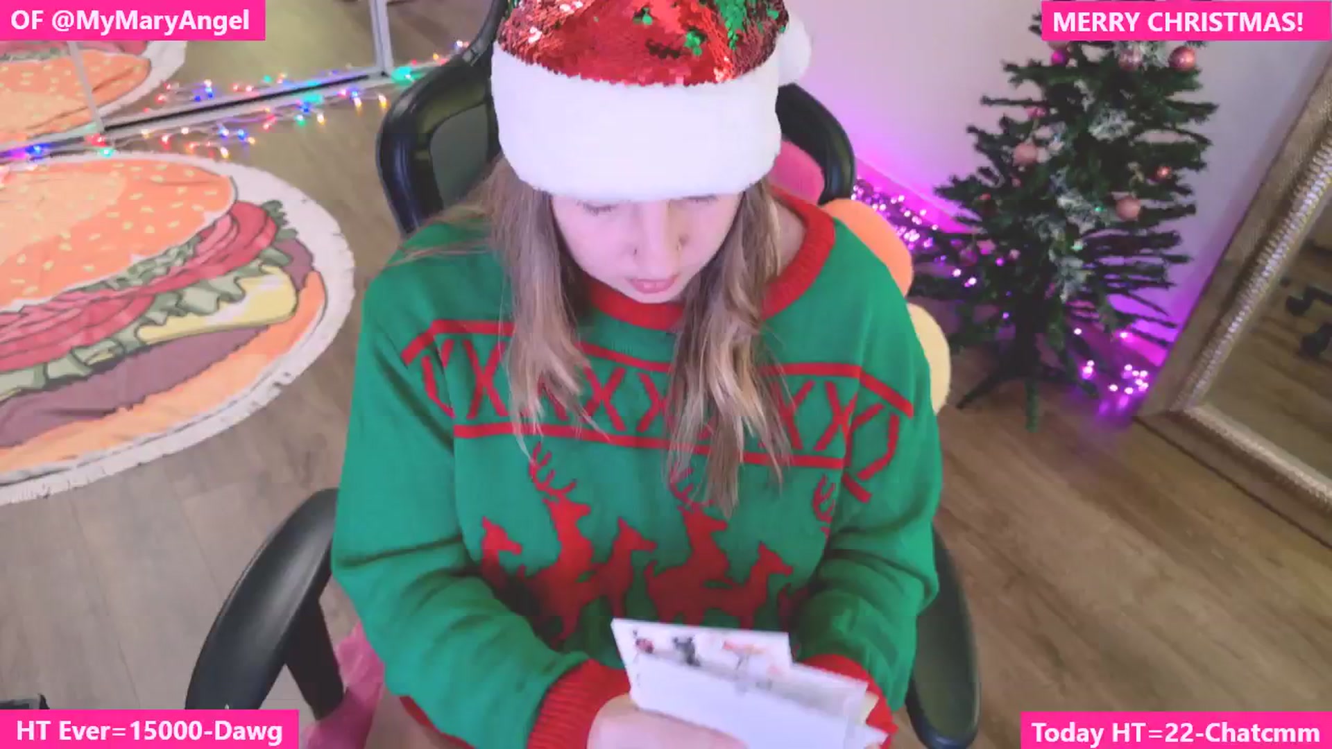 Gallery image thumbnail from MyMaryAngel's myfreecams stream on, 12/25/2025, 11:25 image 14 of 20