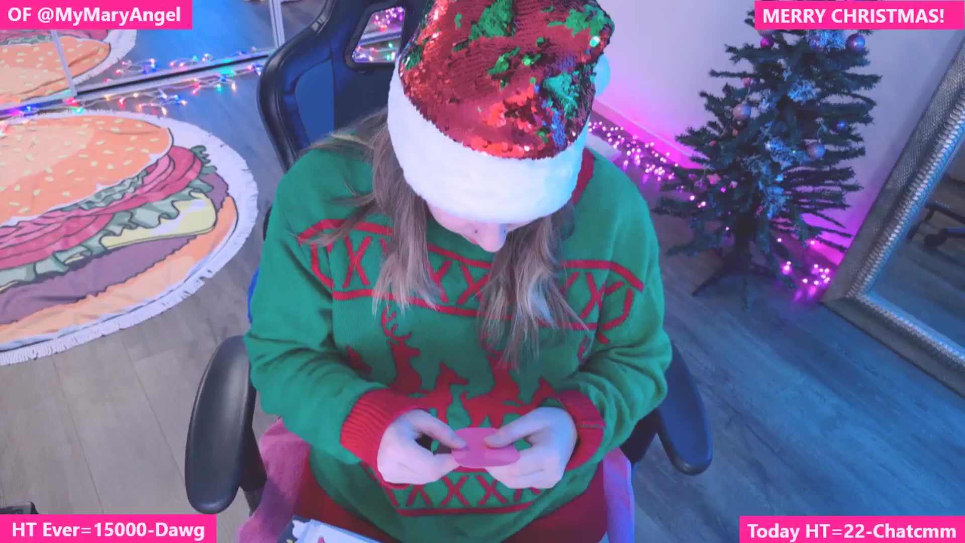 Gallery image thumbnail from MyMaryAngel's myfreecams stream on, 12/25/2025, 11:25 image 11 of 20