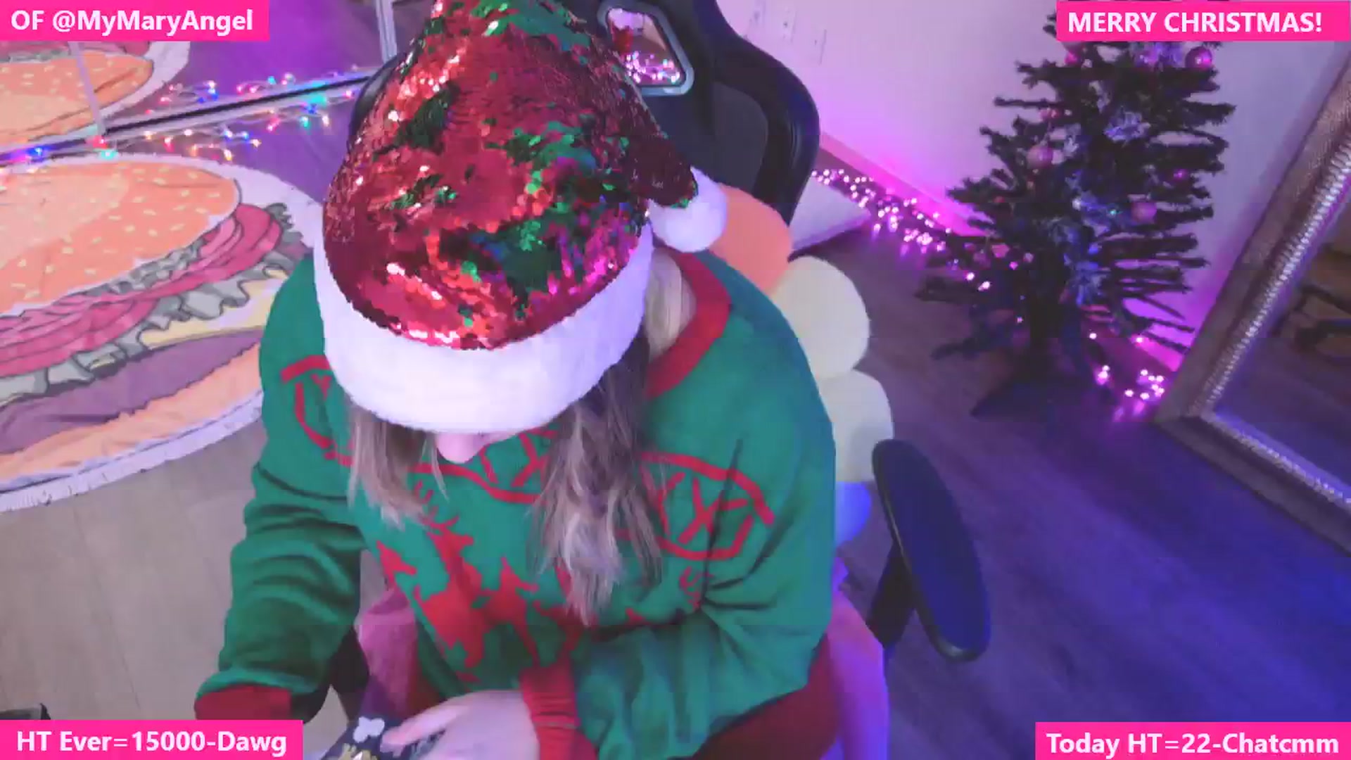 Gallery image thumbnail from MyMaryAngel's myfreecams stream on, 12/25/2025, 11:25 image 12 of 20