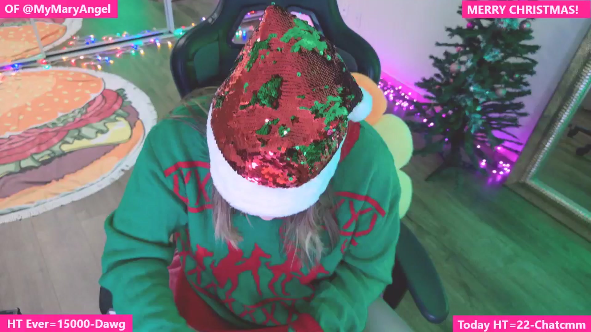 Gallery image thumbnail from MyMaryAngel's myfreecams stream on, 12/25/2025, 11:25 image 13 of 20