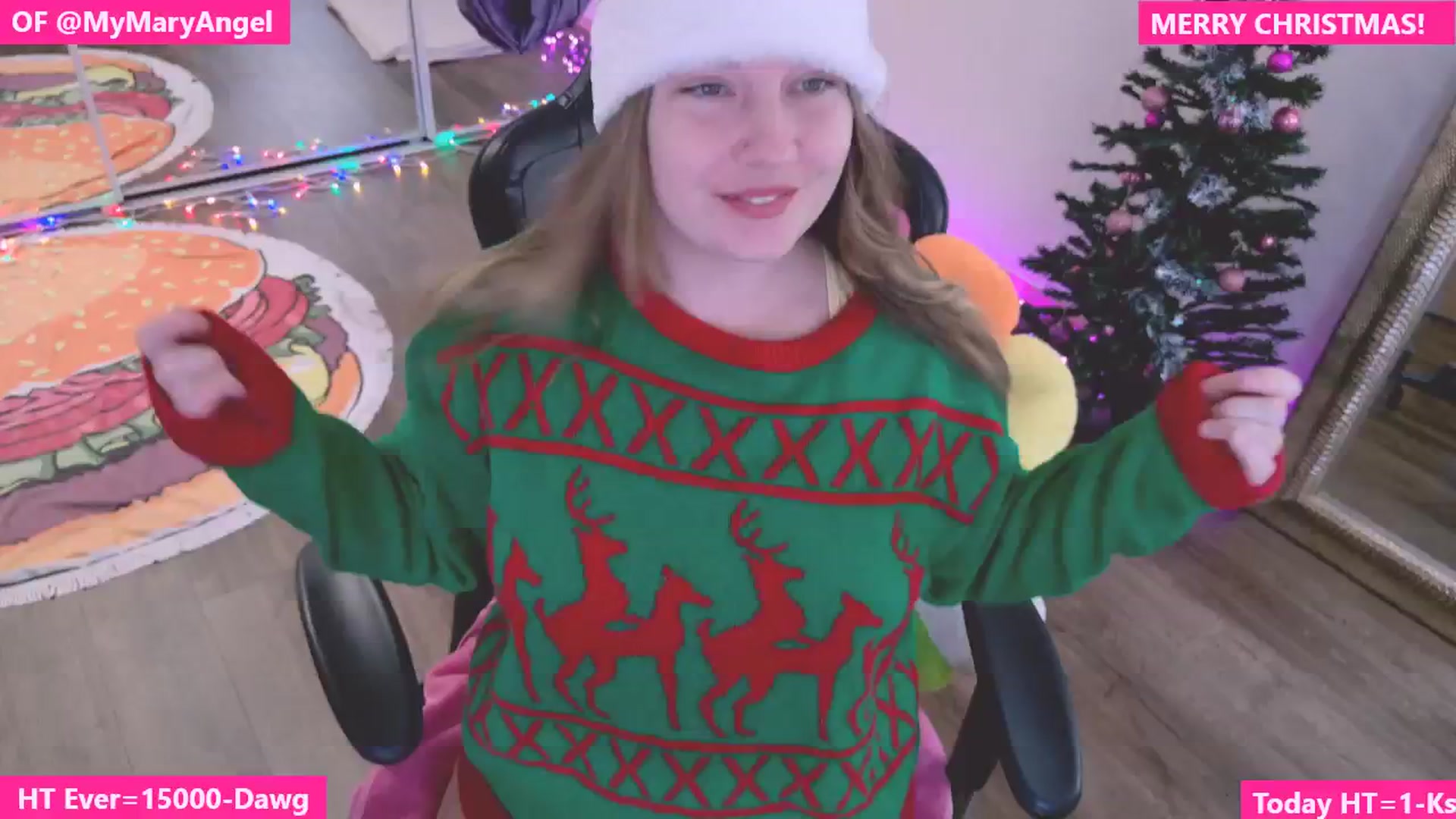 Gallery image thumbnail from MyMaryAngel's myfreecams stream on, 12/25/2025, 11:25 image 1 of 20