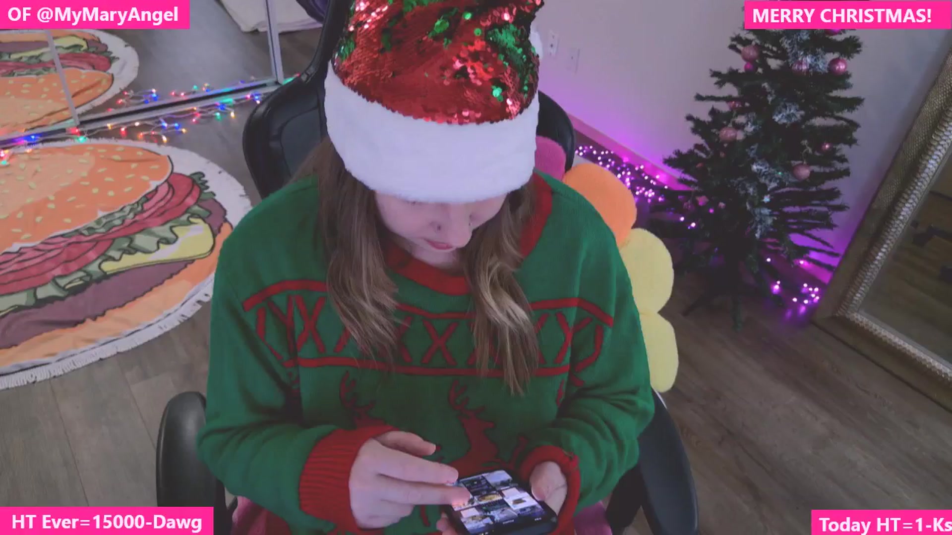 Gallery image thumbnail from MyMaryAngel's myfreecams stream on, 12/25/2025, 11:25 image 3 of 20