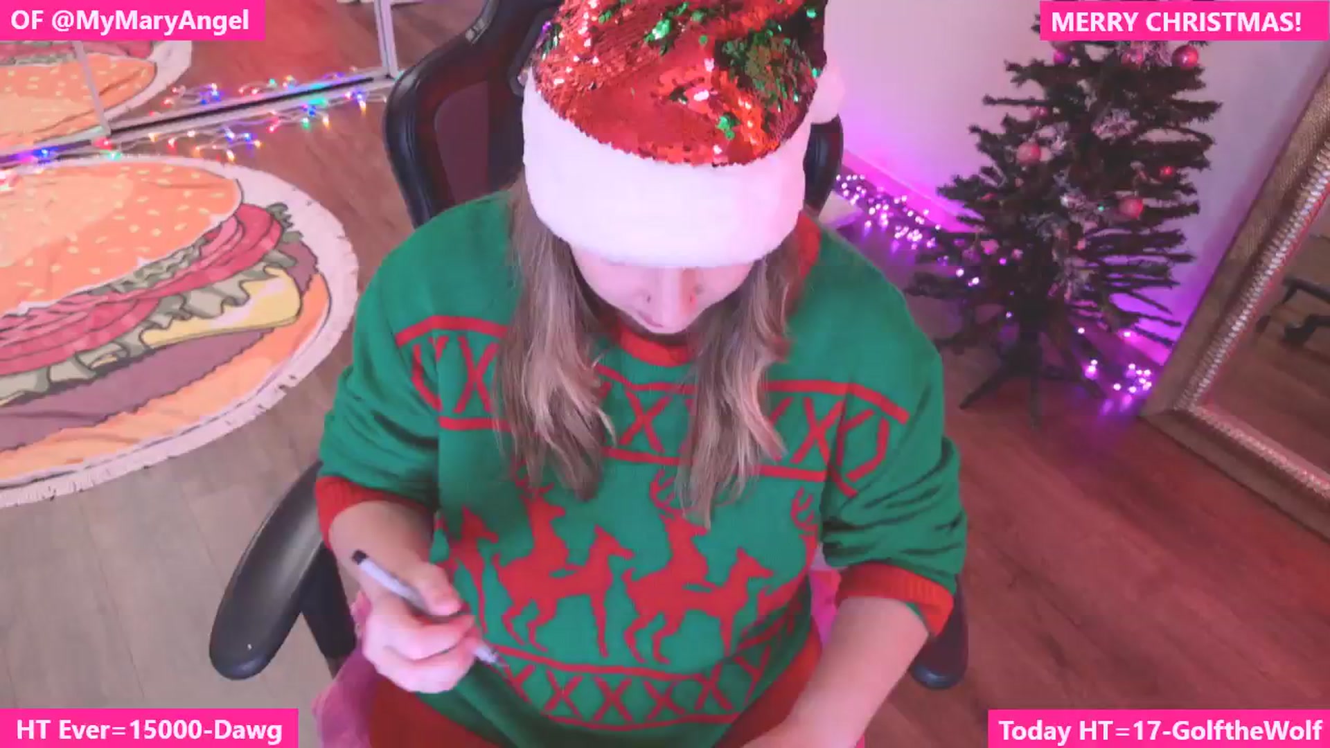Gallery image thumbnail from MyMaryAngel's myfreecams stream on, 12/25/2025, 11:25 image 16 of 20