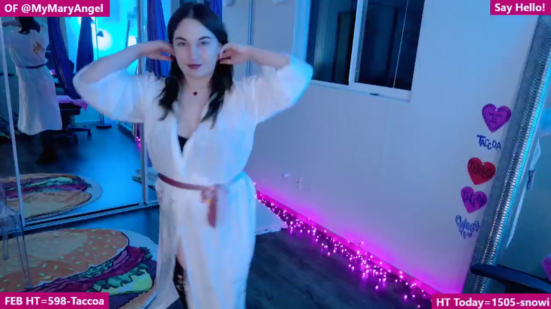Gallery image thumbnail from MyMaryAngel's myfreecams stream on, 02/18/2026, 08:38 image 2 of 20