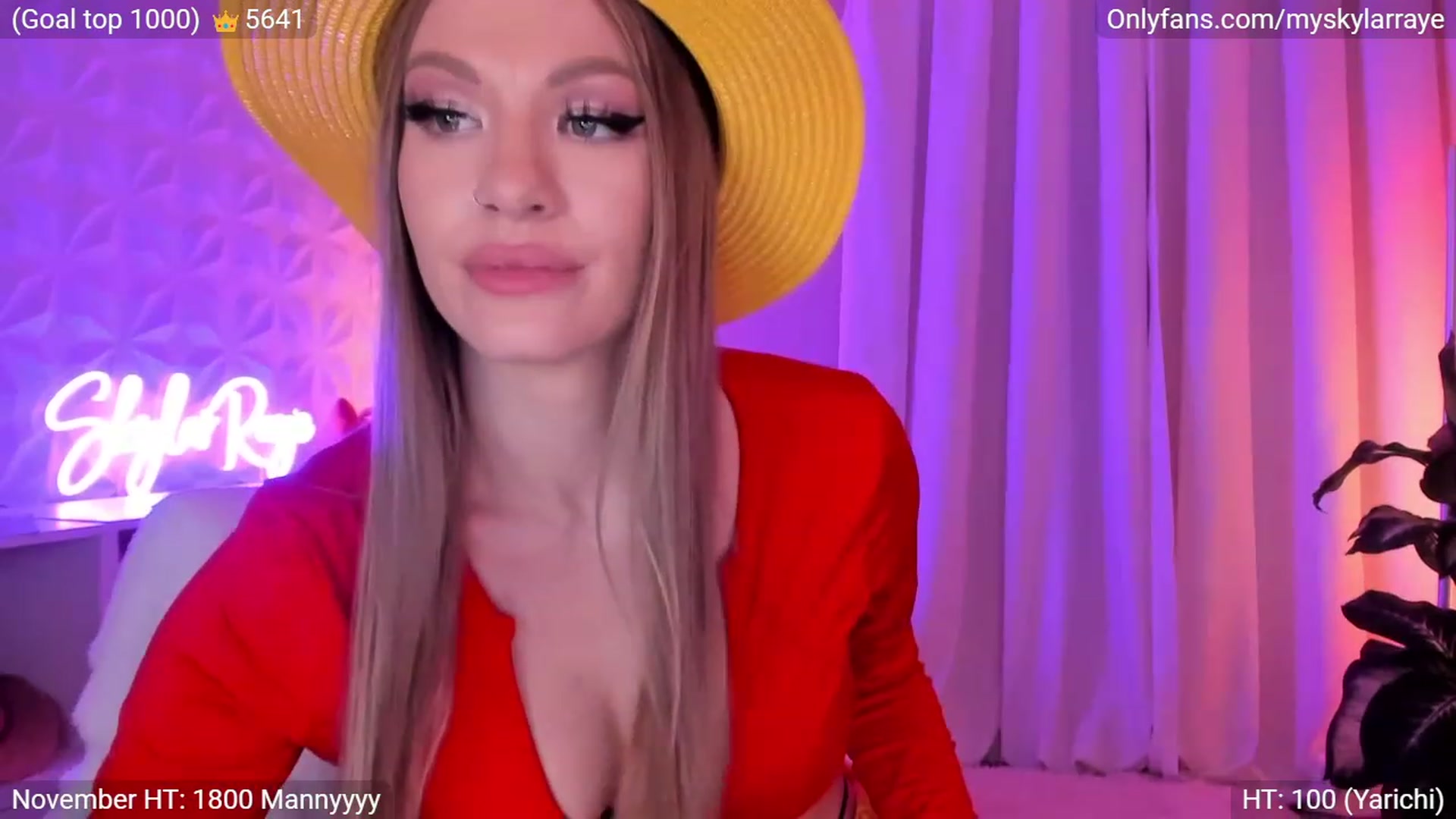 Gallery image thumbnail from MySkylarRaye's myfreecams stream on, 11/24/2022, 05:14 image 20 of 20