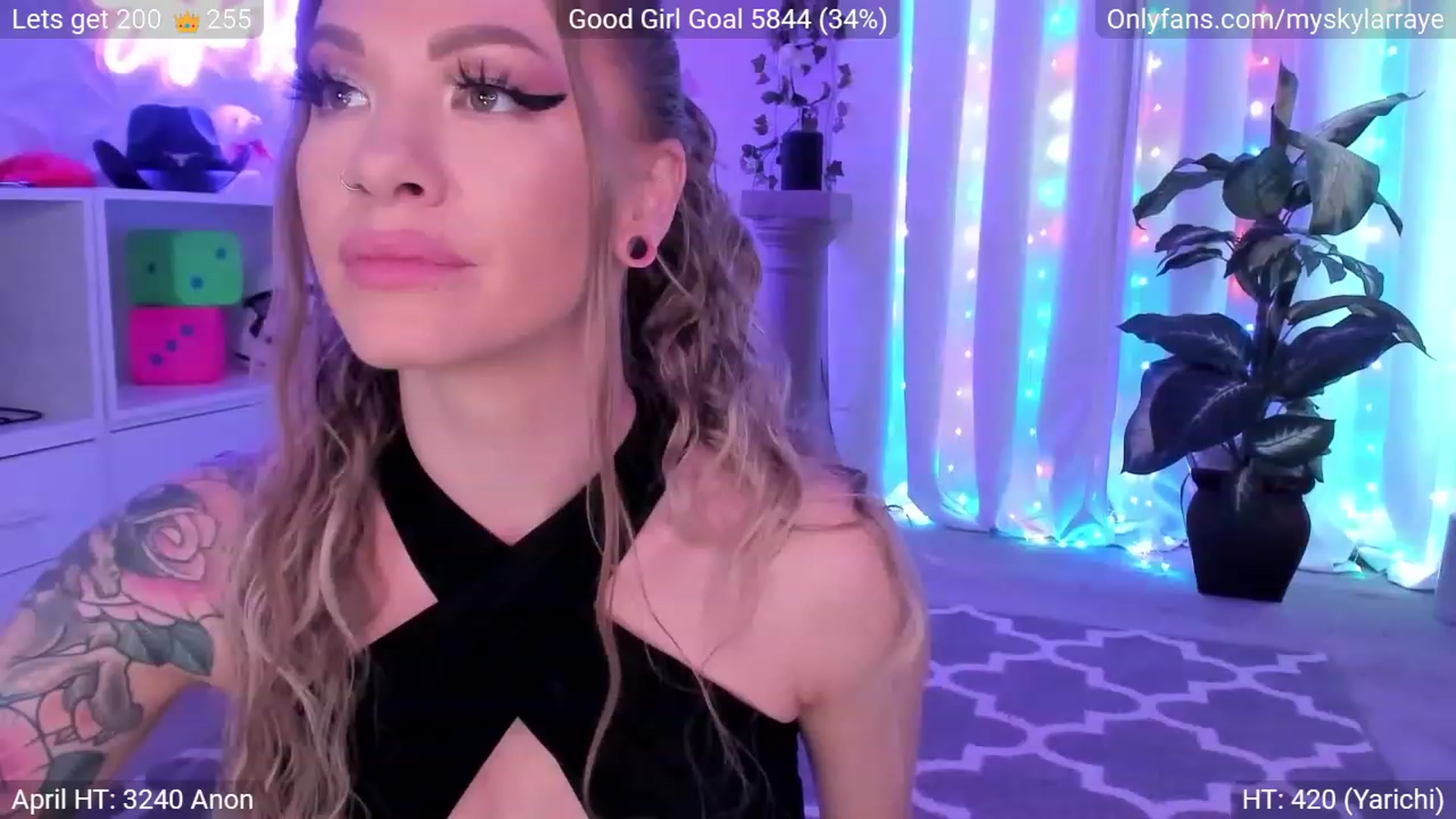Gallery image thumbnail from MySkylarRaye's myfreecams stream on, 04/06/2023, 04:08 image 20 of 20