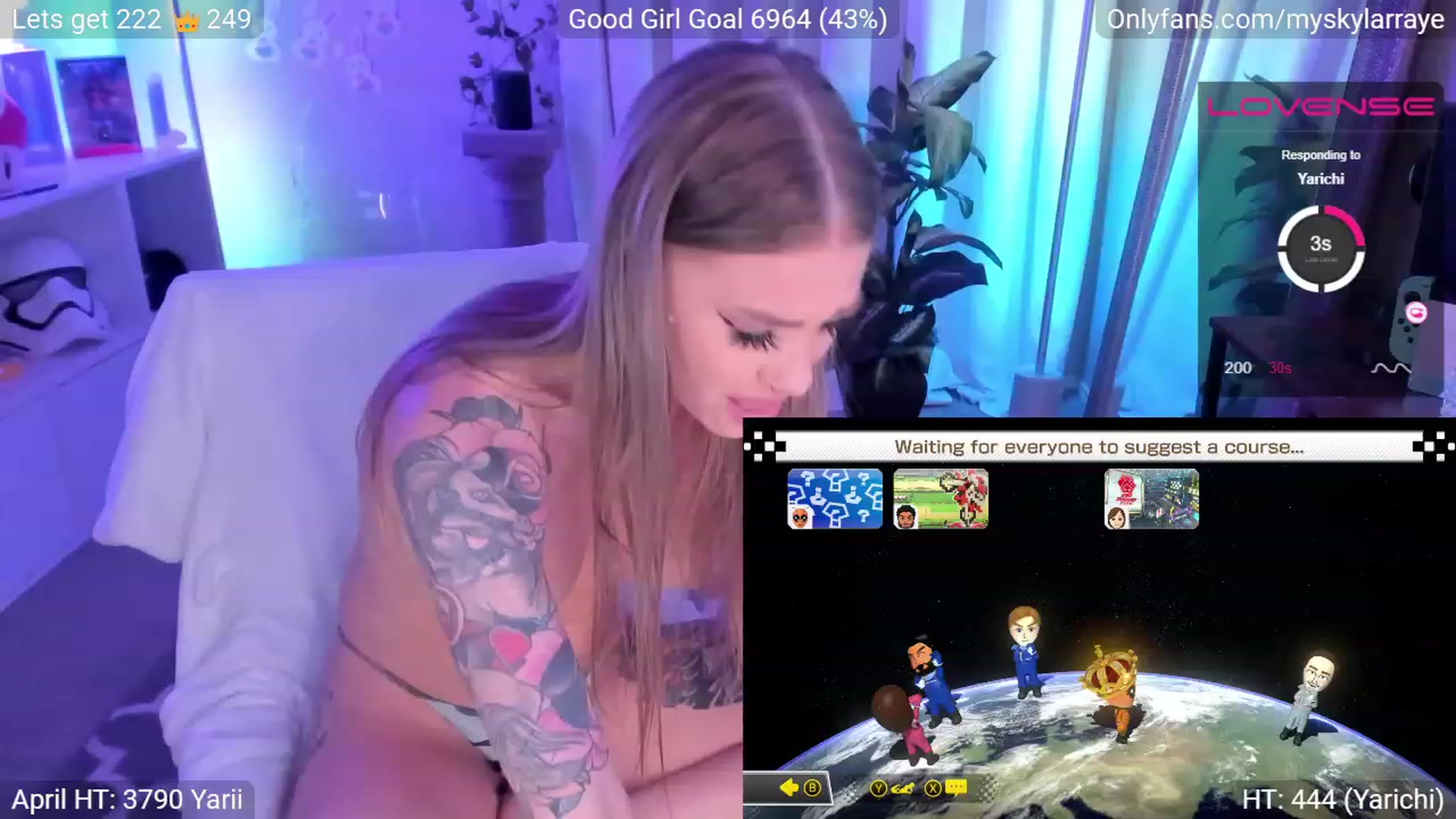 Gallery image thumbnail from MySkylarRaye's myfreecams stream on, 04/24/2023, 06:05 image 8 of 20