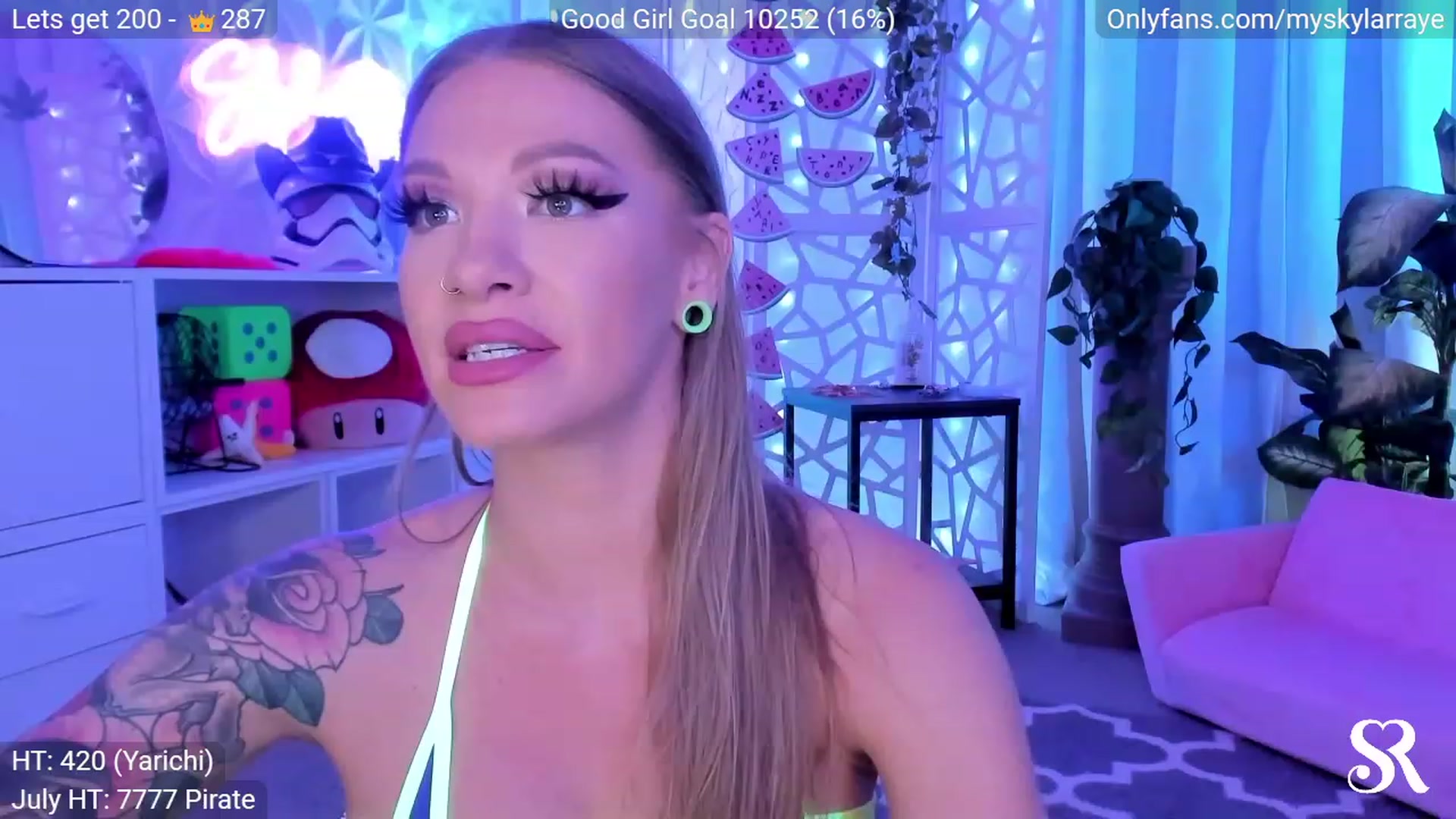 Gallery image thumbnail from MySkylarRaye's myfreecams stream on, 07/23/2023, 02:55 image 12 of 20