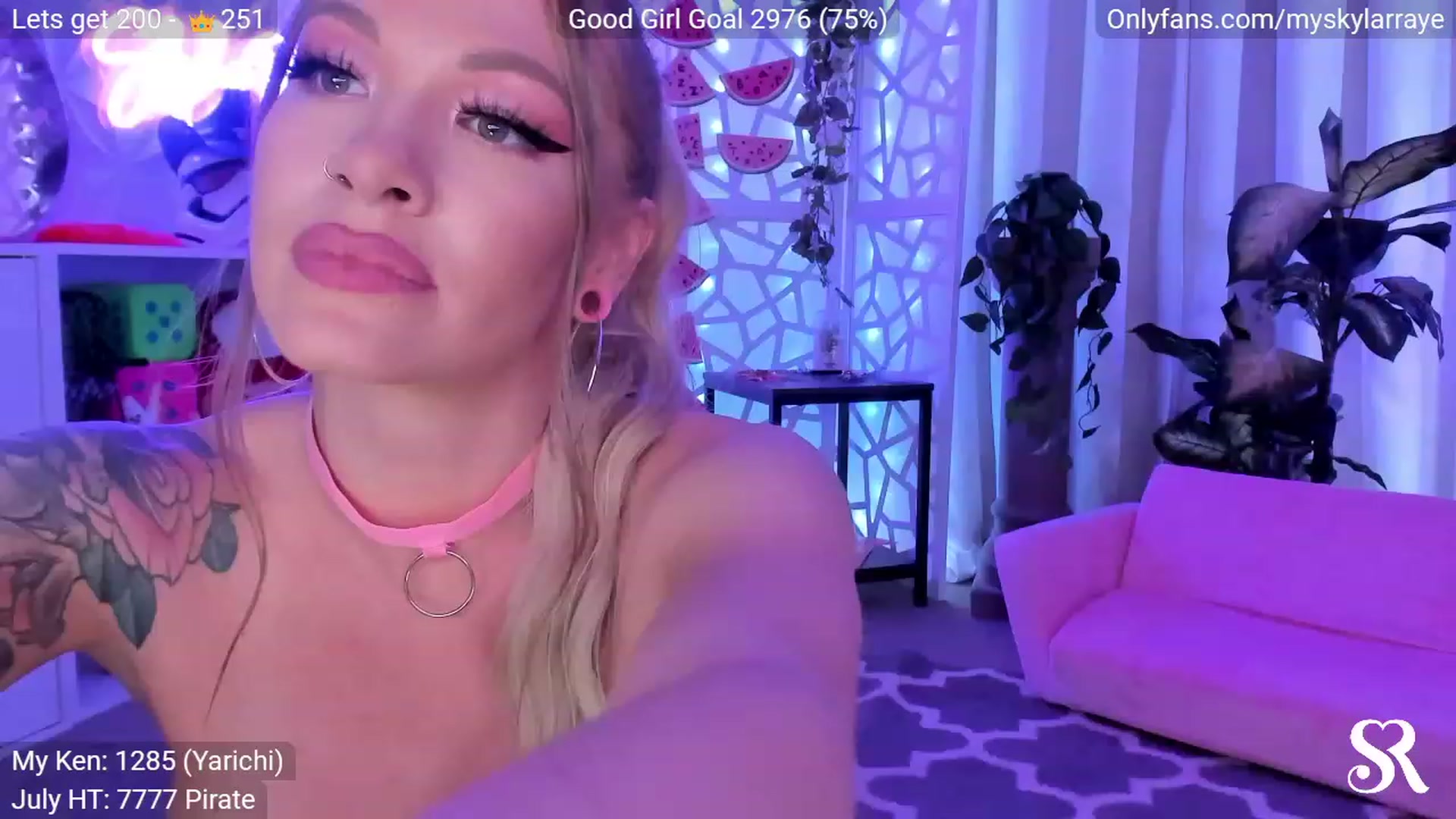 Gallery image thumbnail from MySkylarRaye's myfreecams stream on, 07/24/2023, 05:09 image 1 of 20