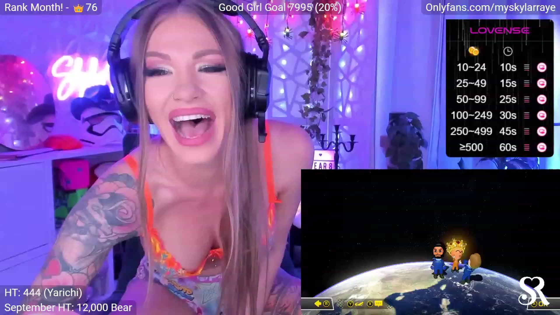 Gallery image thumbnail from MySkylarRaye's myfreecams stream on, 09/12/2023, 03:45 image 3 of 20