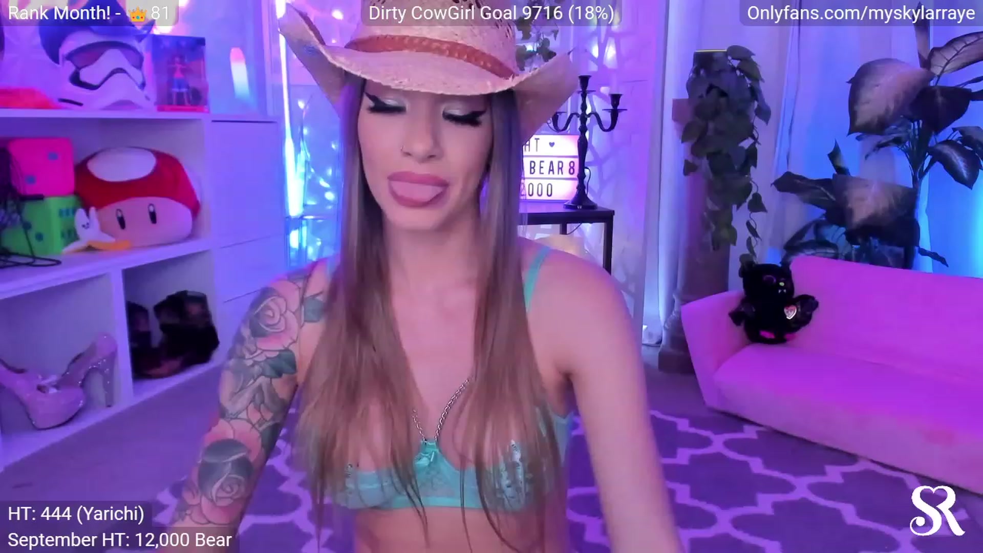 Gallery image thumbnail from MySkylarRaye's myfreecams stream on, 09/14/2023, 03:31 image 8 of 20