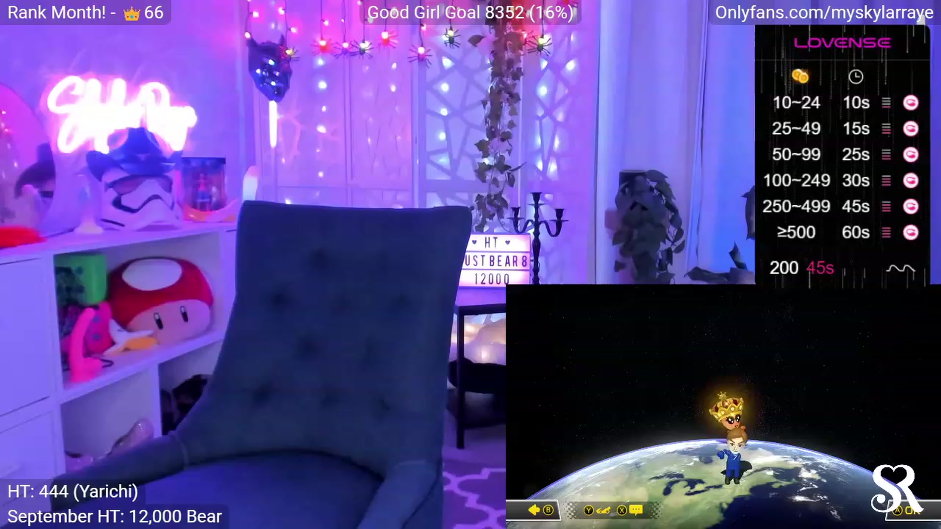 Gallery image thumbnail from MySkylarRaye's myfreecams stream on, 09/19/2023, 07:21 image 12 of 20