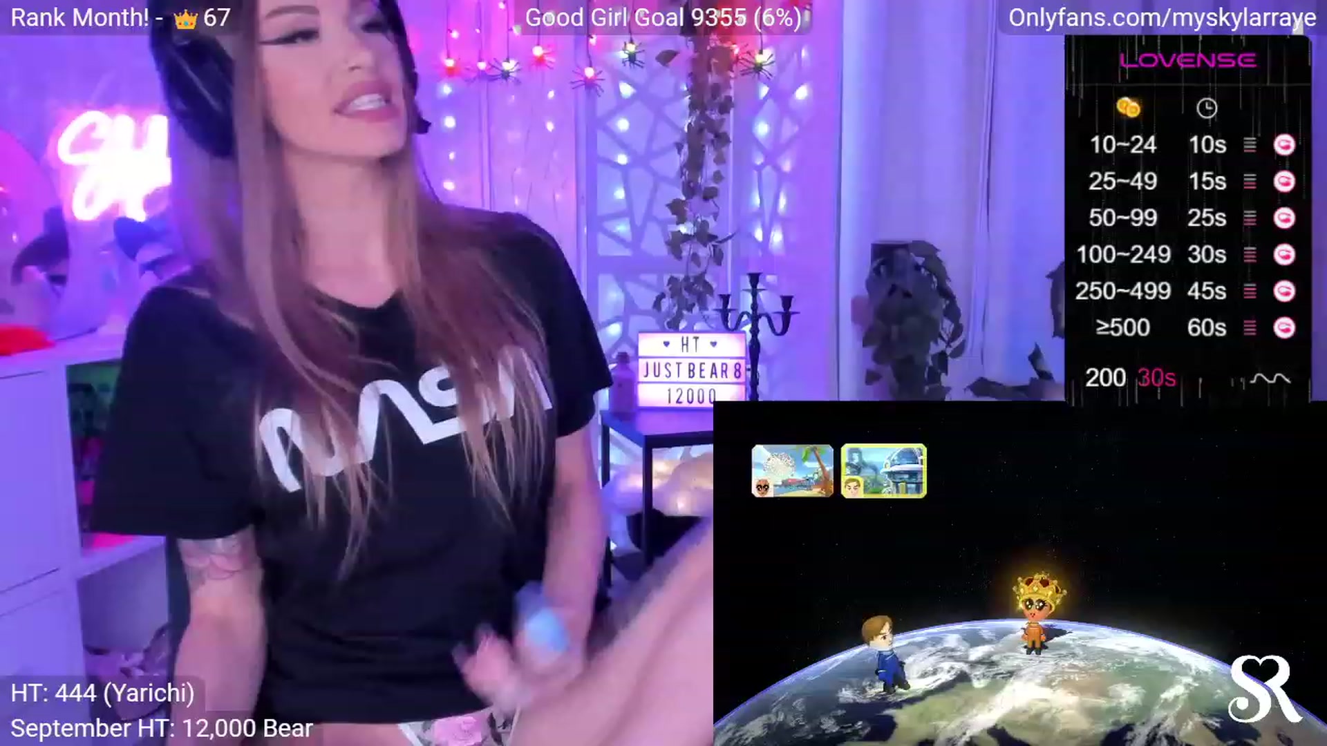 Gallery image thumbnail from MySkylarRaye's myfreecams stream on, 09/19/2023, 07:21 image 7 of 20