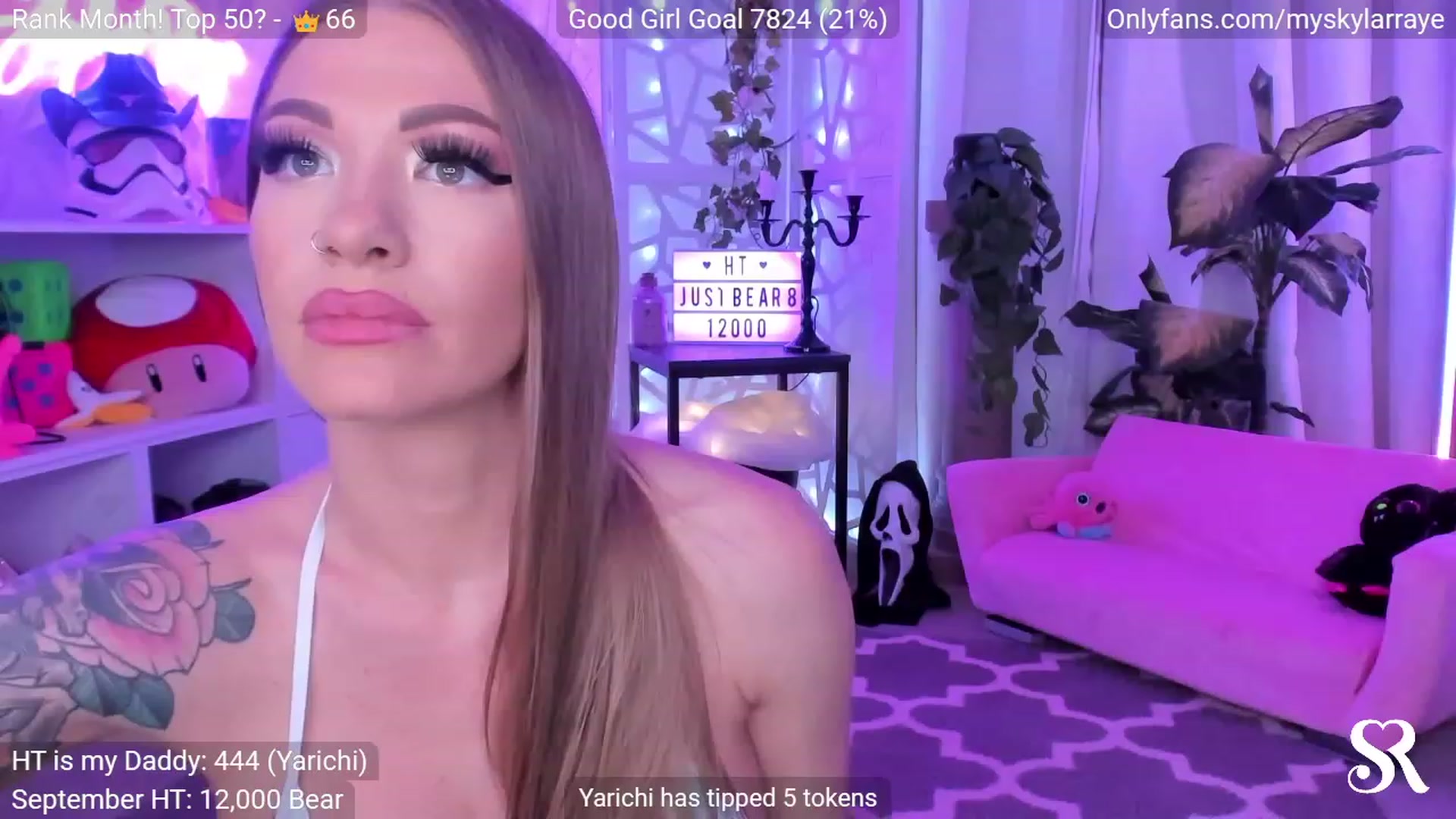 Gallery image thumbnail from MySkylarRaye's myfreecams stream on, 09/21/2023, 05:11 image 3 of 20