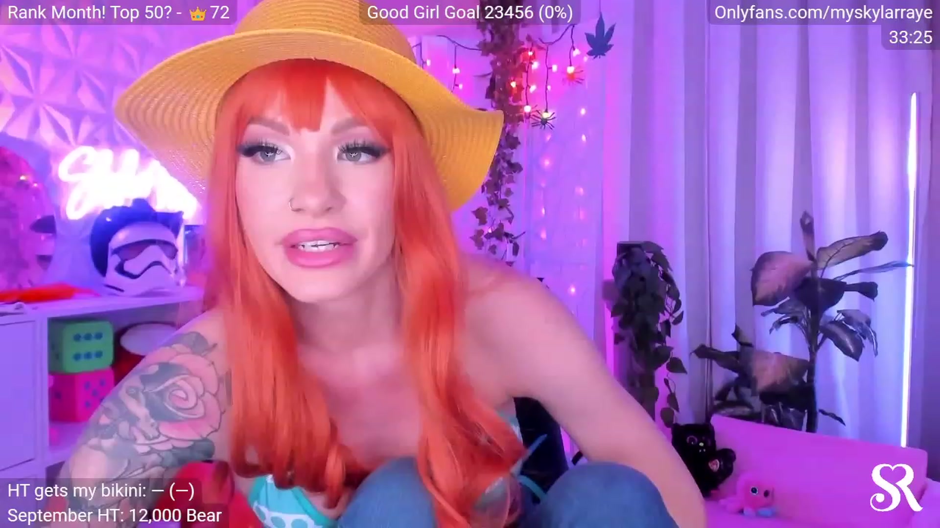 Gallery image thumbnail from MySkylarRaye's myfreecams stream on, 09/24/2023, 05:49 image 2 of 20
