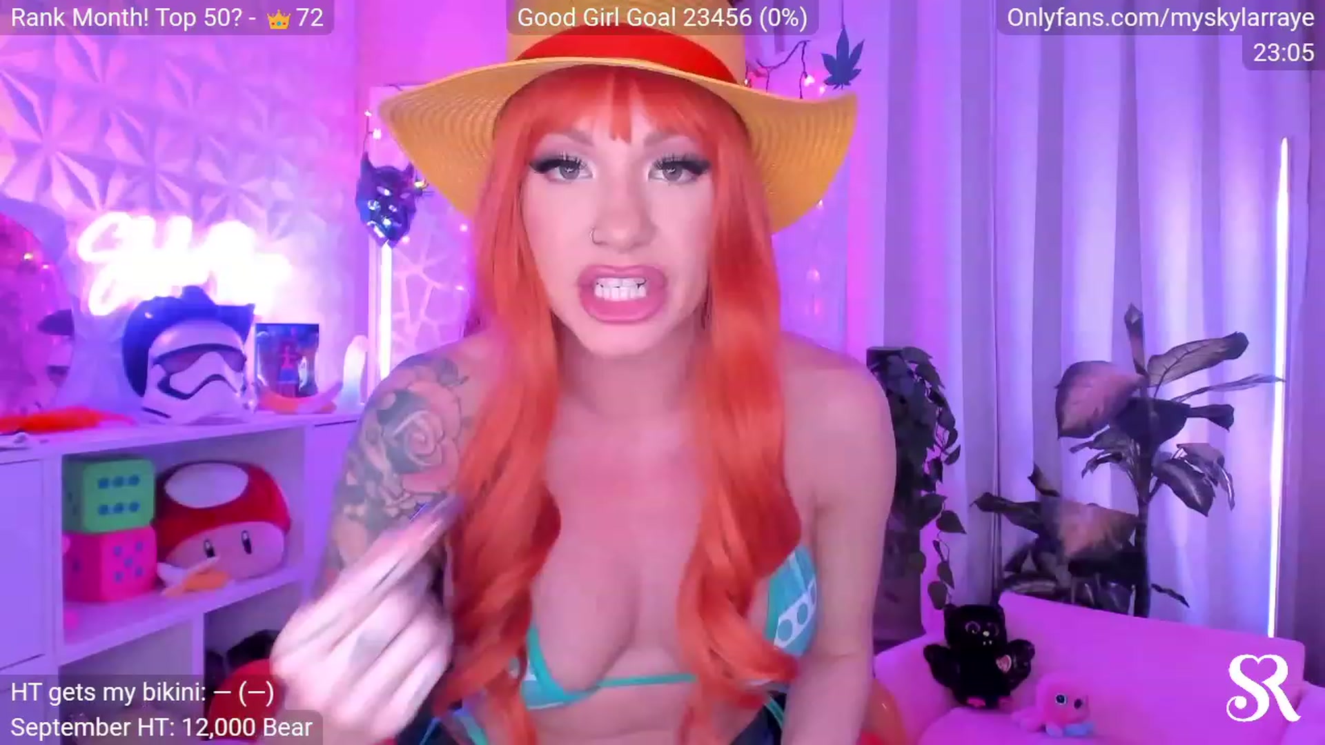 Gallery image thumbnail from MySkylarRaye's myfreecams stream on, 09/24/2023, 05:49 image 3 of 20