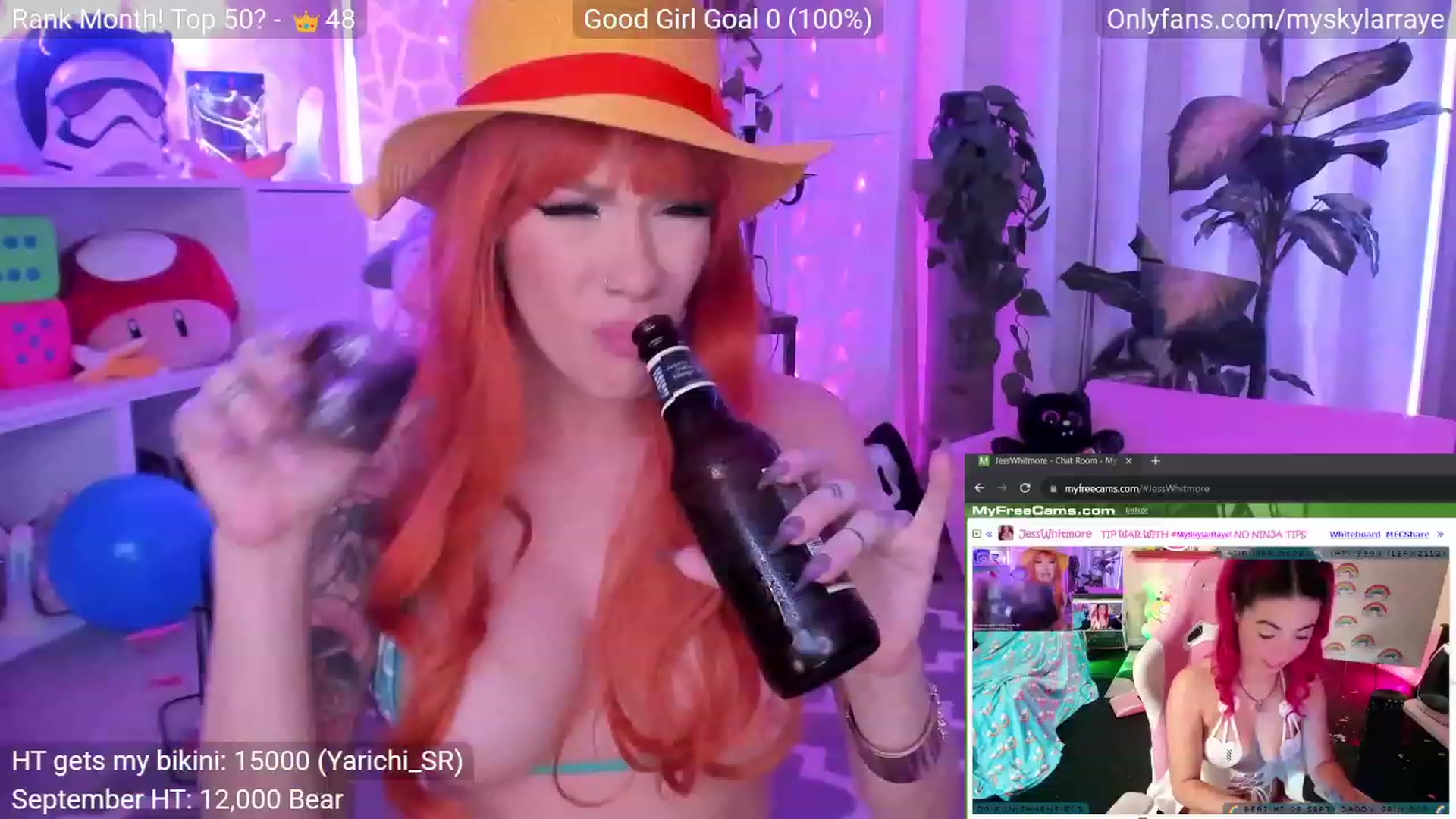 Gallery image thumbnail from MySkylarRaye's myfreecams stream on, 09/24/2023, 05:49 image 13 of 20
