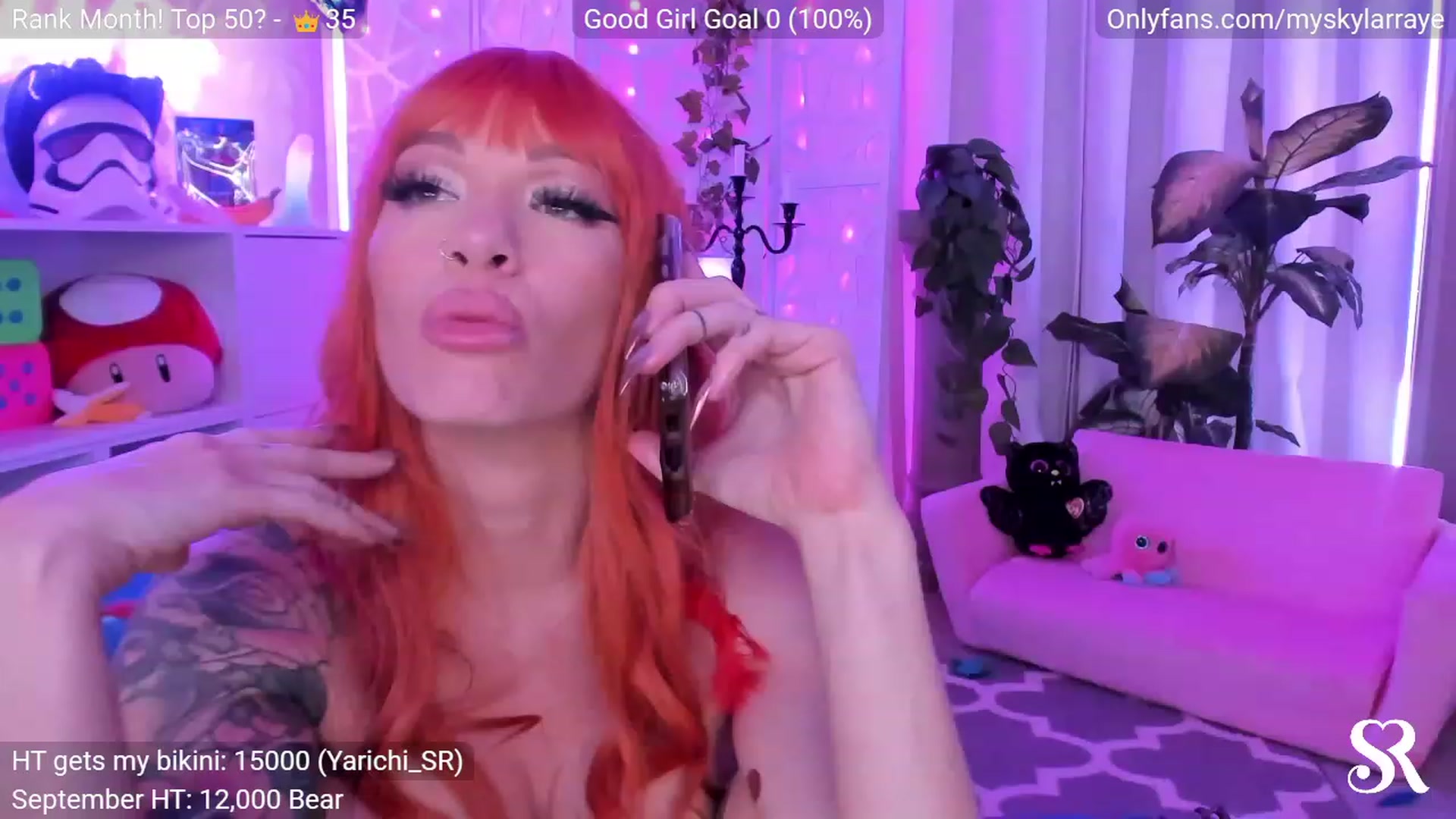 Gallery image thumbnail from MySkylarRaye's myfreecams stream on, 09/24/2023, 06:59 image 2 of 20