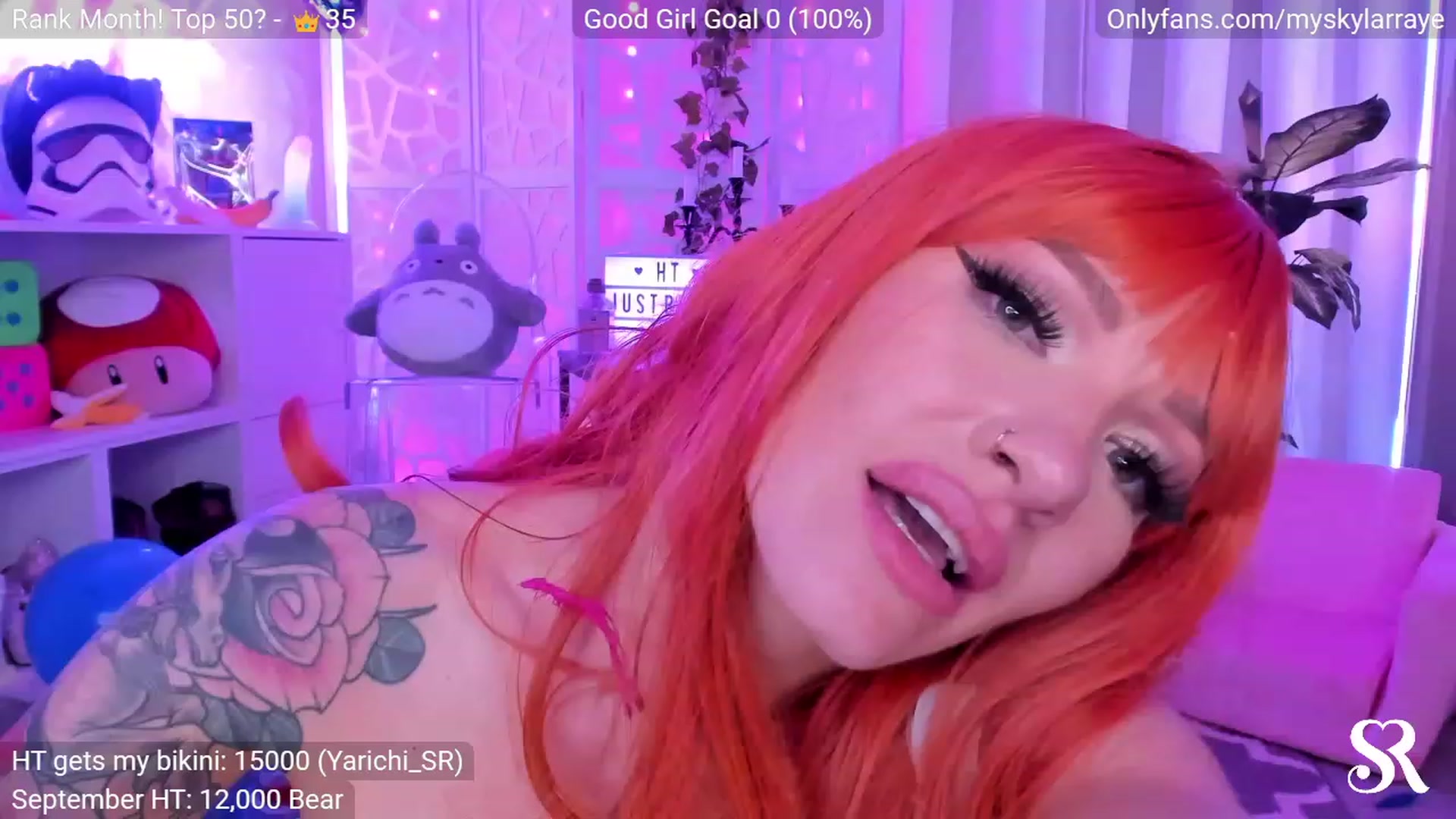 Gallery image thumbnail from MySkylarRaye's myfreecams stream on, 09/24/2023, 06:59 image 1 of 20