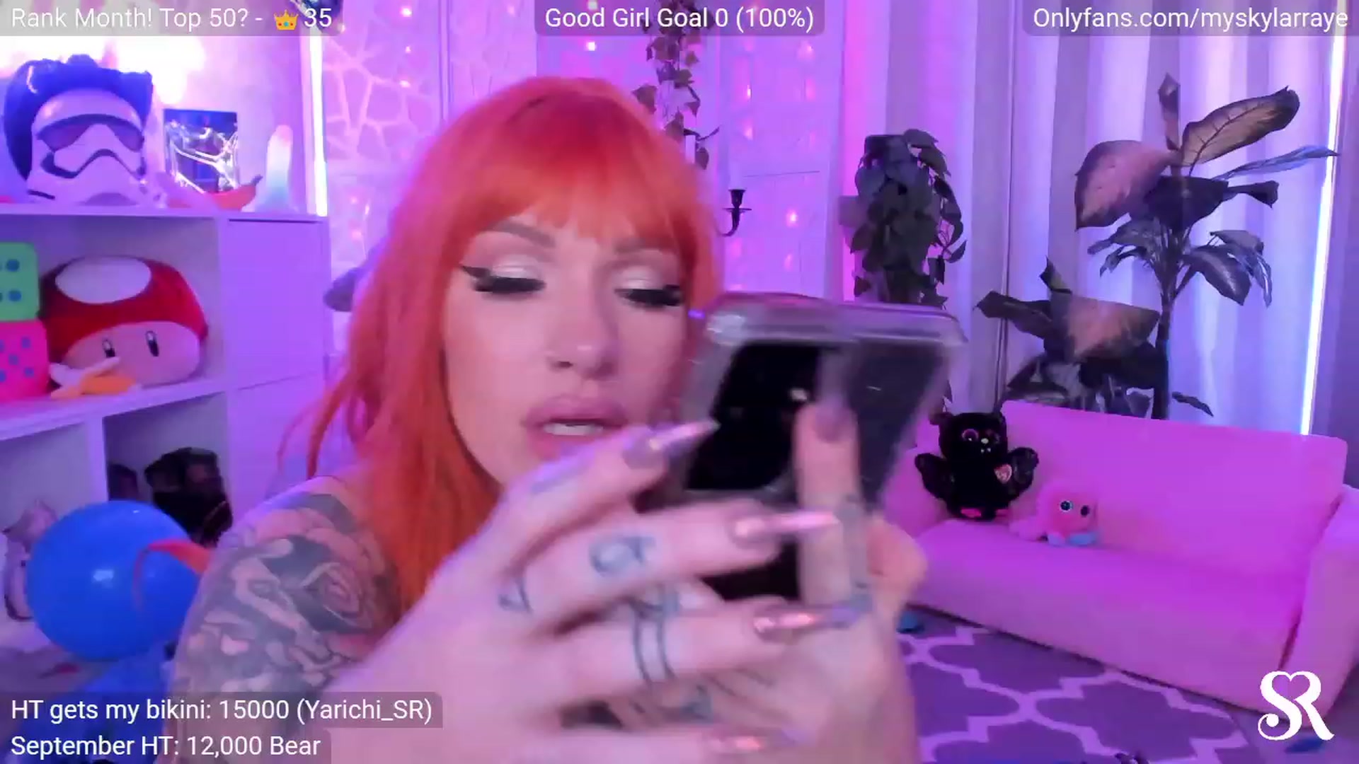 Gallery image thumbnail from MySkylarRaye's myfreecams stream on, 09/24/2023, 06:59 image 3 of 20