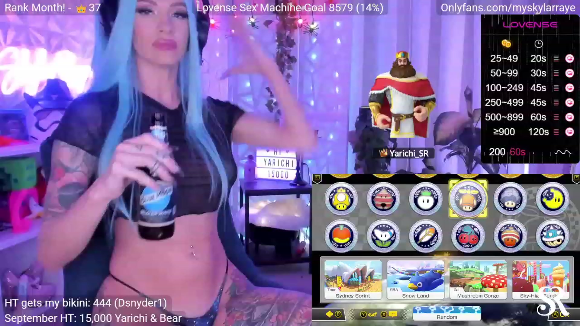 Gallery image thumbnail from MySkylarRaye's myfreecams stream on, 09/26/2023, 03:22 image 9 of 20