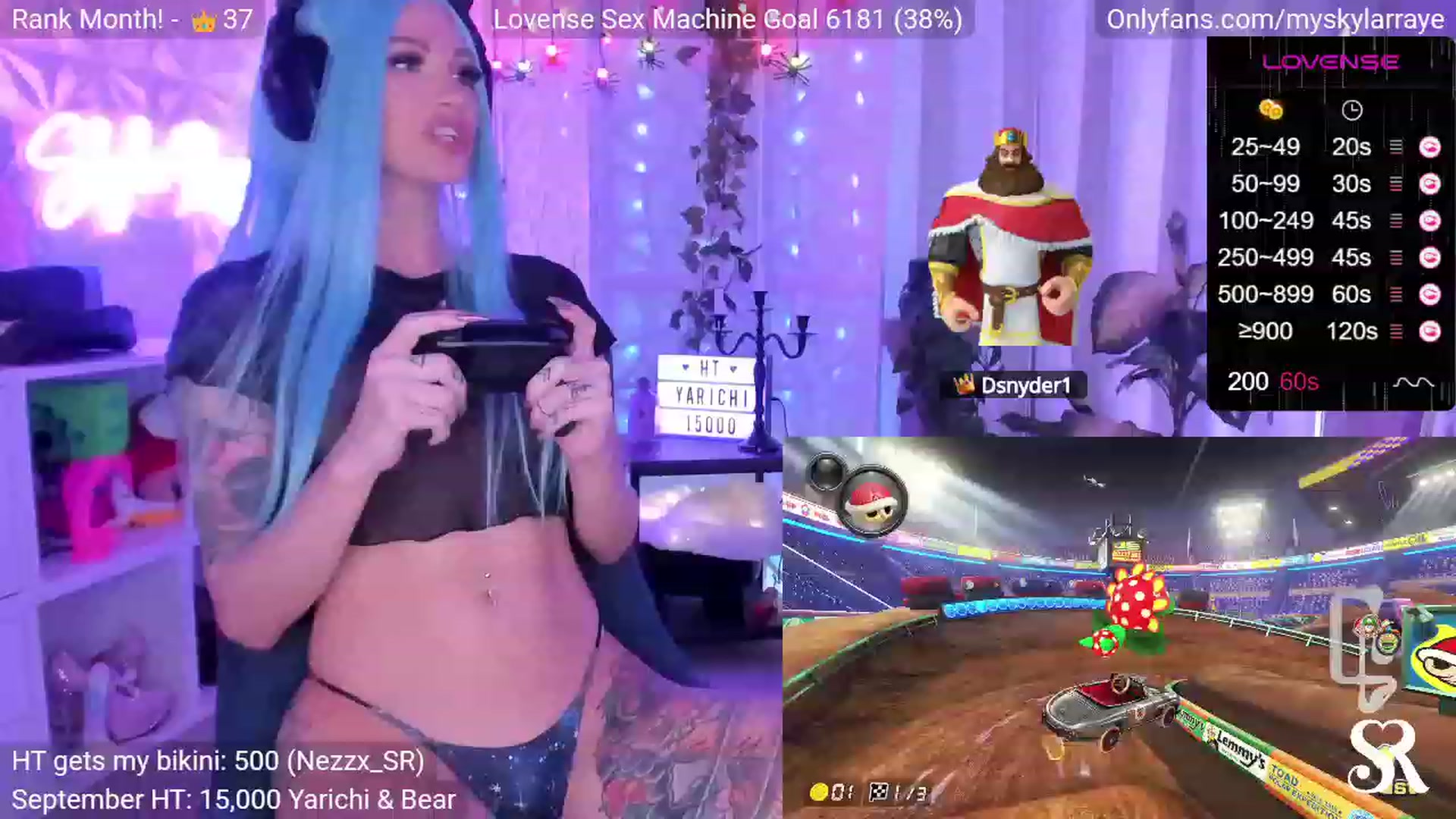 Gallery image thumbnail from MySkylarRaye's myfreecams stream on, 09/26/2023, 04:20 image 1 of 20