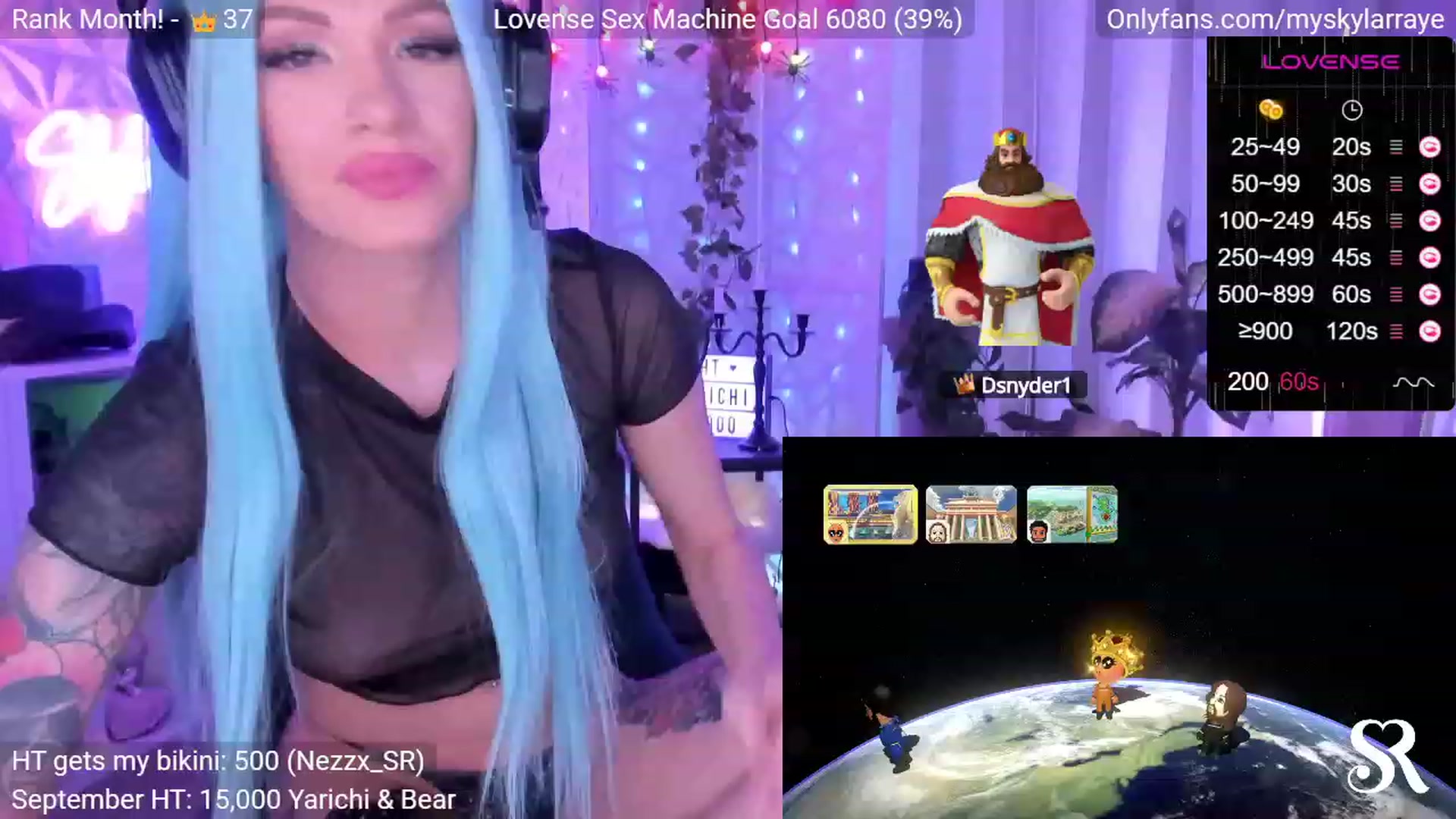 Gallery image thumbnail from MySkylarRaye's myfreecams stream on, 09/26/2023, 04:20 image 4 of 20