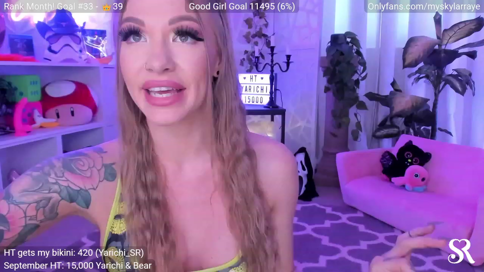 Gallery image thumbnail from MySkylarRaye's myfreecams stream on, 09/26/2023, 23:39 image 14 of 20