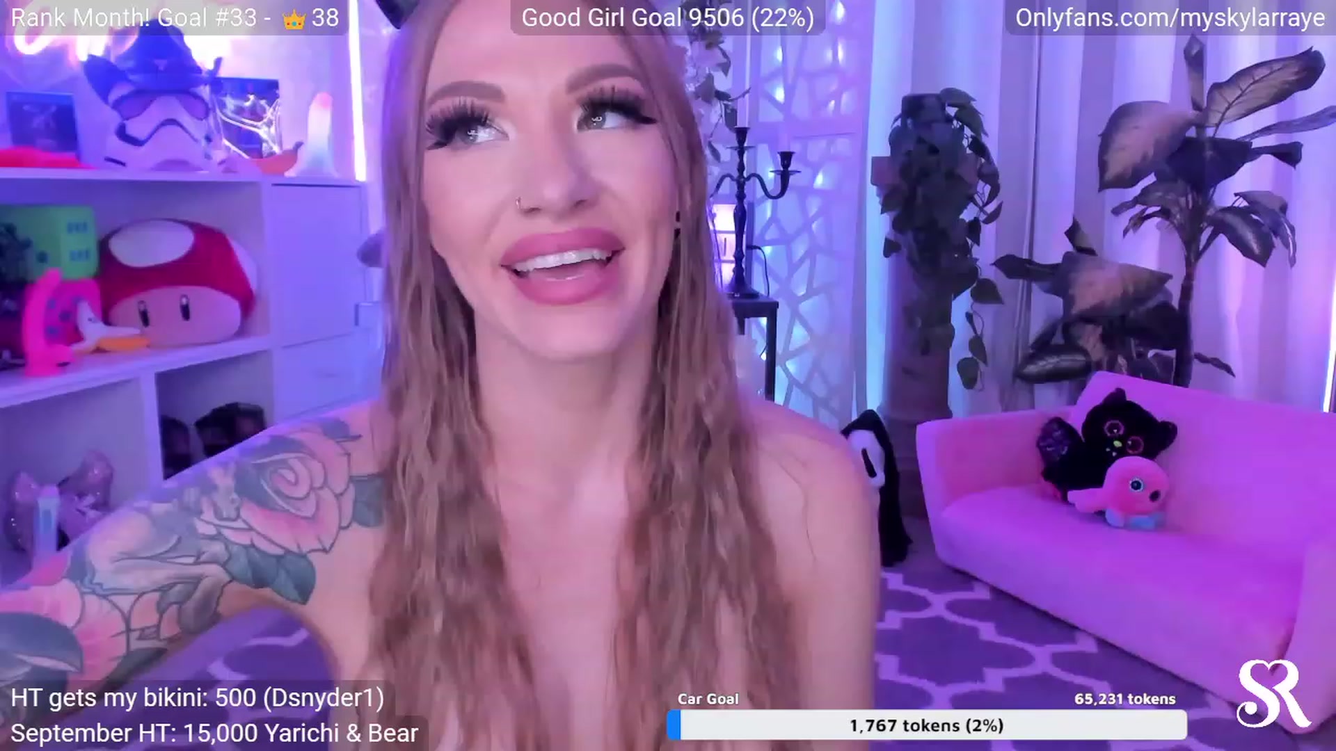 Gallery image thumbnail from MySkylarRaye's myfreecams stream on, 09/27/2023, 04:04 image 18 of 20