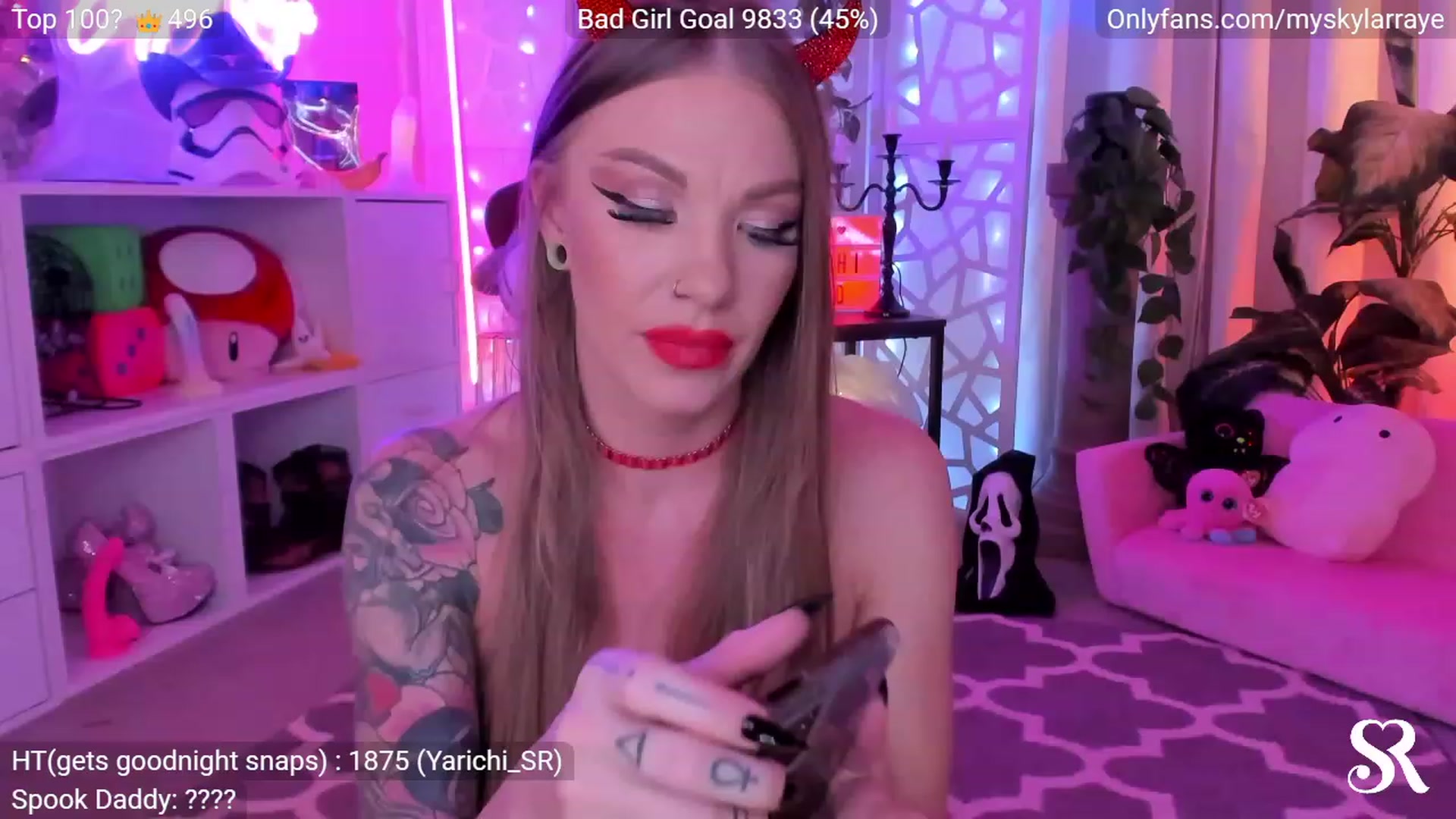 Gallery image thumbnail from MySkylarRaye's myfreecams stream on, 10/04/2023, 05:20 image 10 of 20