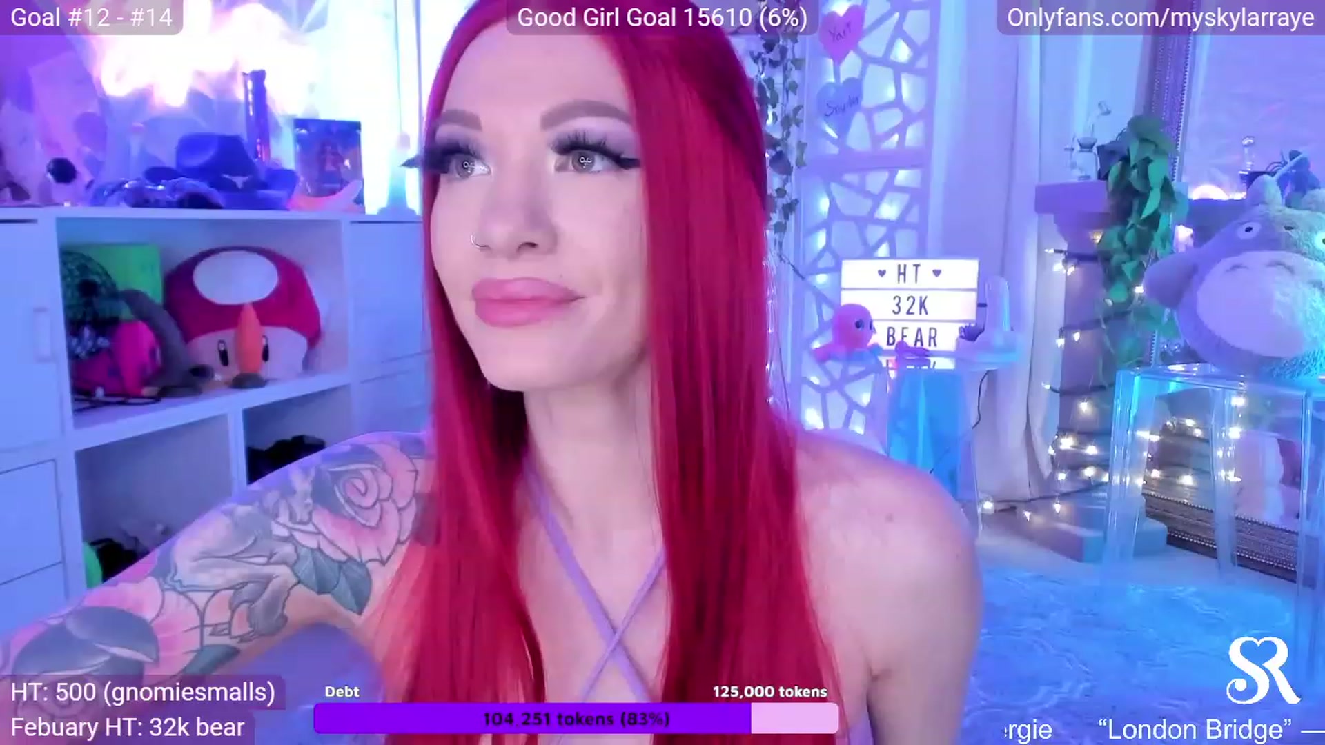 Gallery image thumbnail from MySkylarRaye's myfreecams stream on, 02/05/2024, 01:13 image 20 of 20