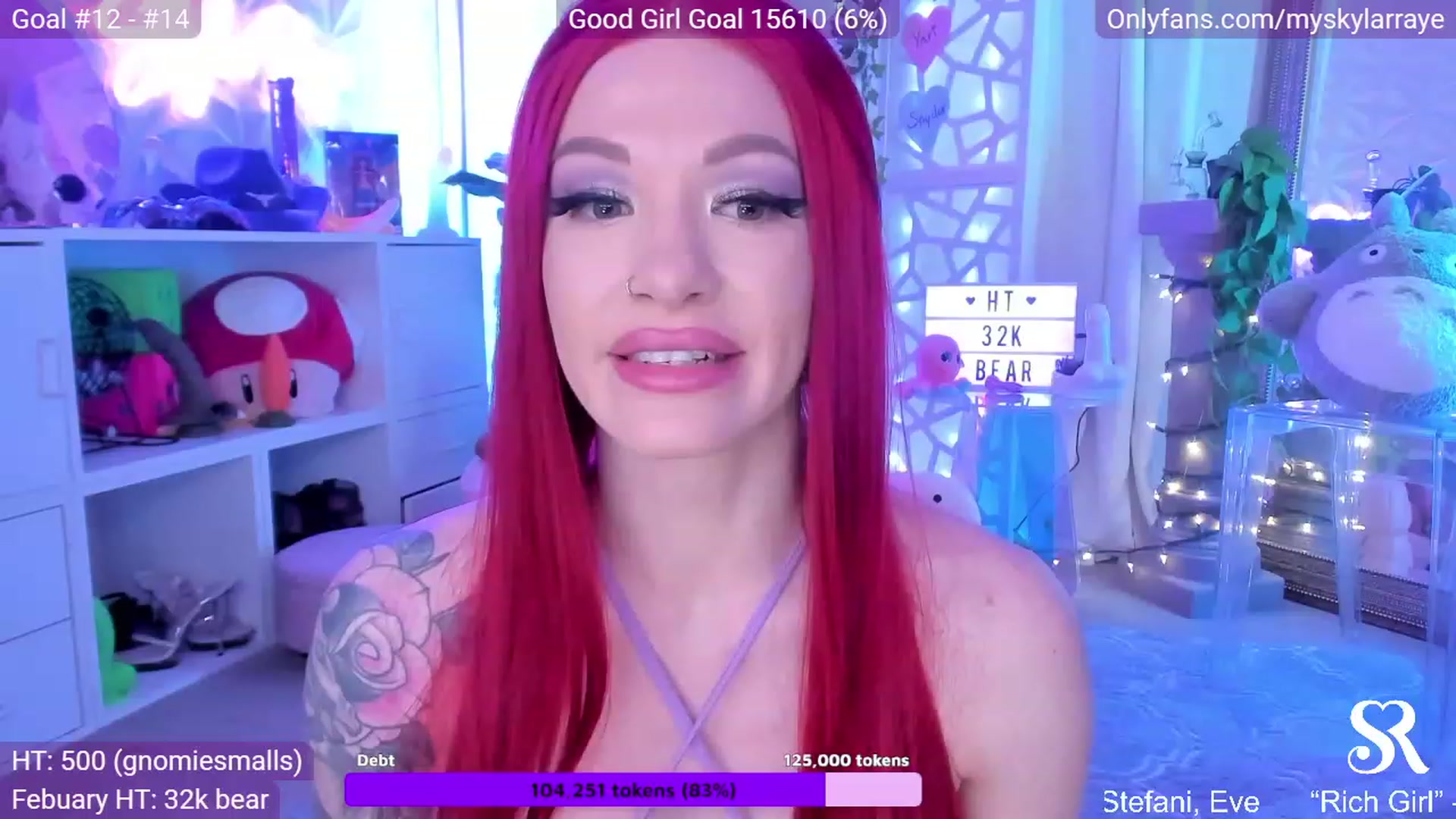 Gallery image thumbnail from MySkylarRaye's myfreecams stream on, 02/05/2024, 01:13 image 19 of 20