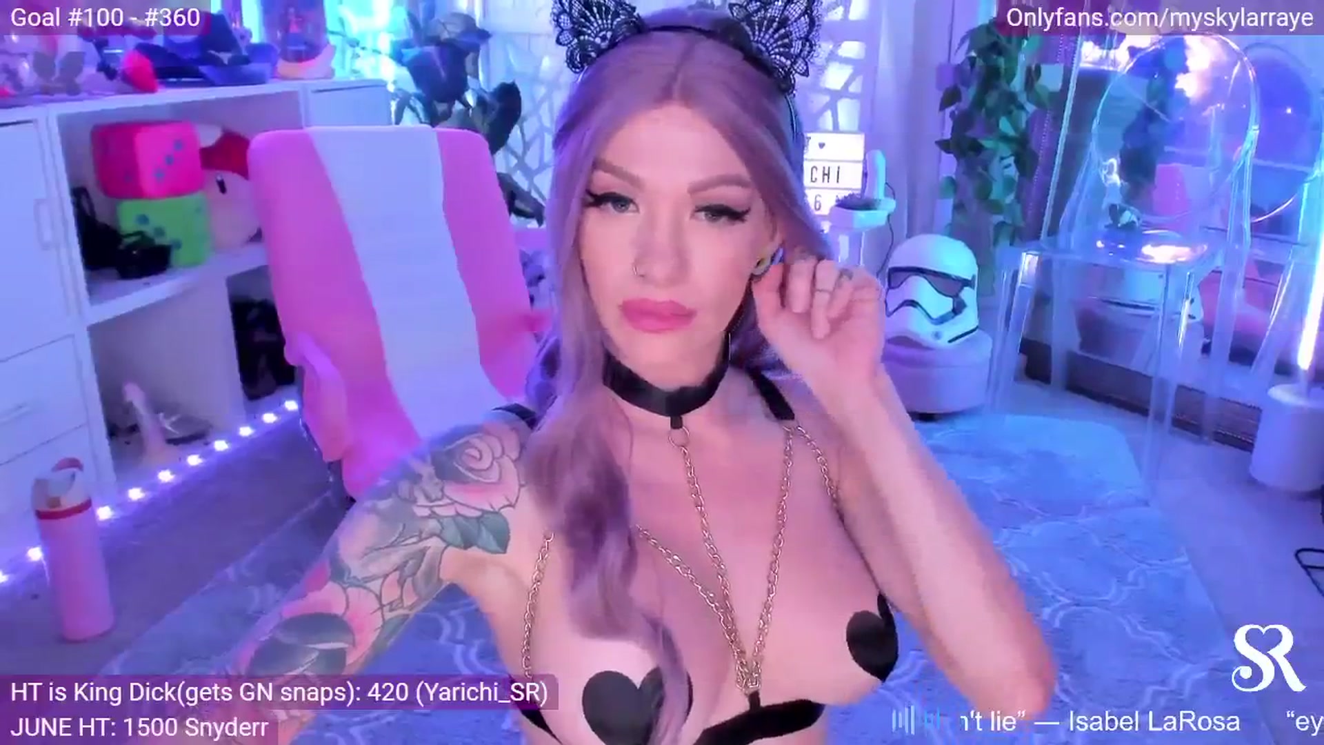 Gallery image thumbnail from MySkylarRaye's myfreecams stream on, 06/05/2024, 04:01 image 8 of 20