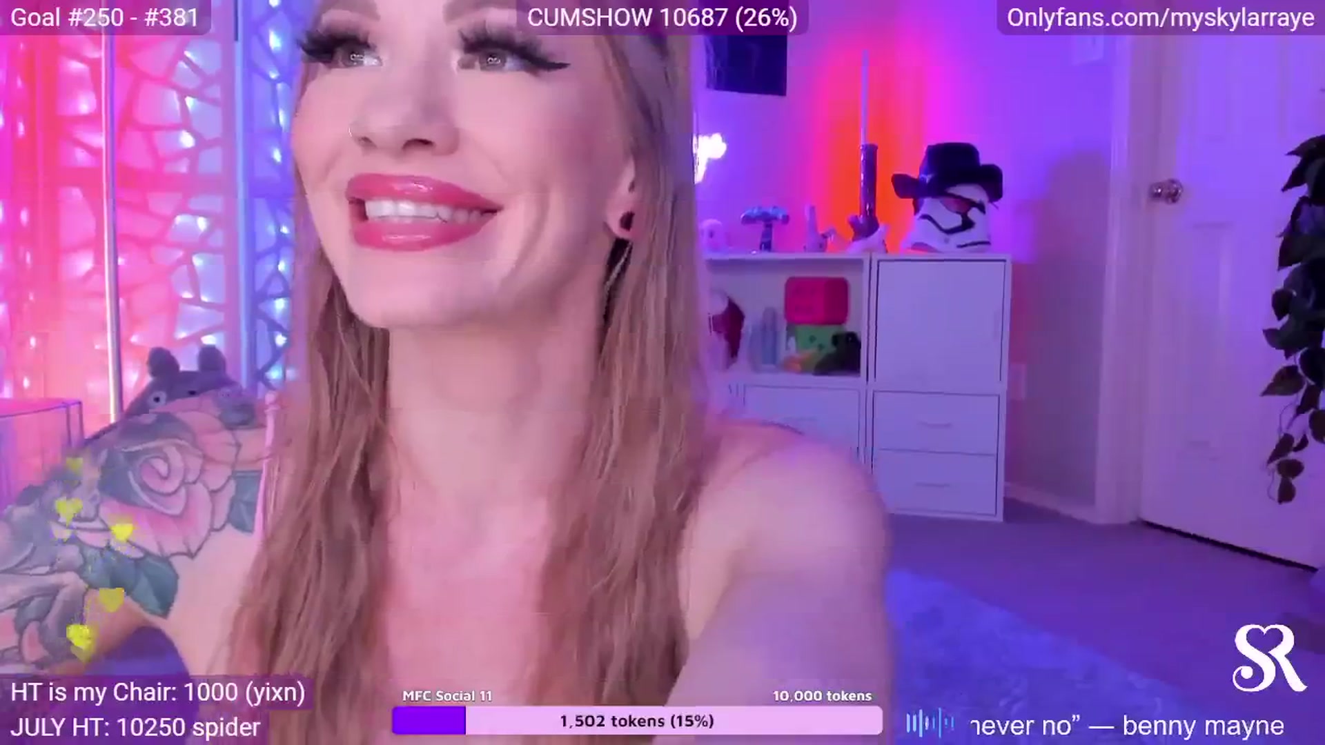 Gallery image thumbnail from MySkylarRaye's myfreecams stream on, 07/31/2024, 05:19 image 7 of 20