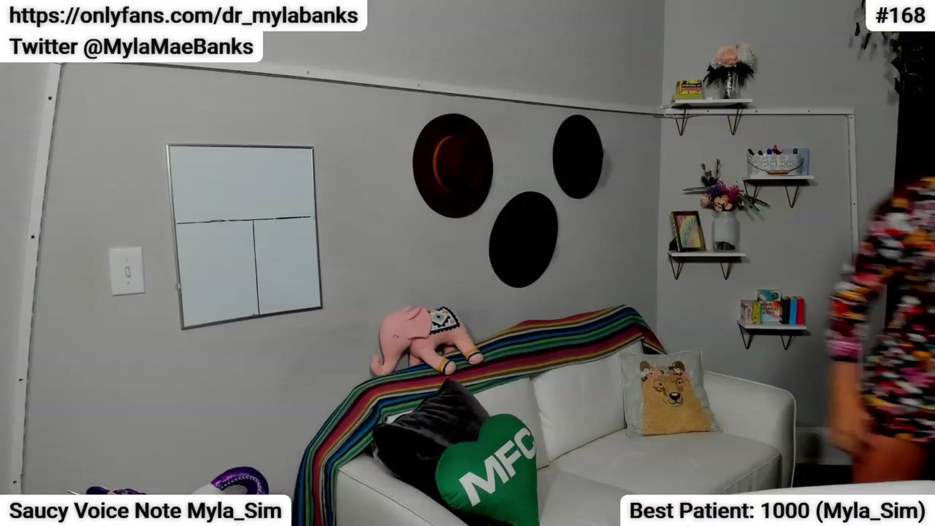 Gallery image thumbnail from MylaBanks's myfreecams stream on, 11/10/2023, 03:45 image 18 of 20