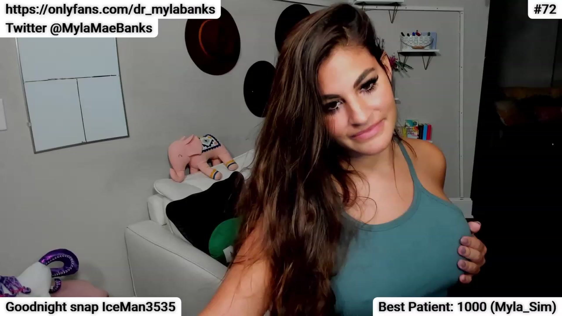 Gallery image thumbnail from MylaBanks's myfreecams stream on, 11/18/2023, 05:07 image 12 of 20