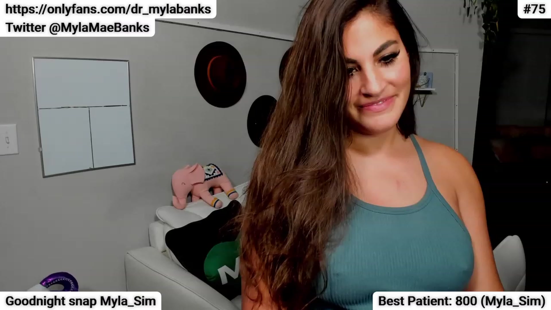 Gallery image thumbnail from MylaBanks's myfreecams stream on, 11/18/2023, 05:07 image 6 of 20