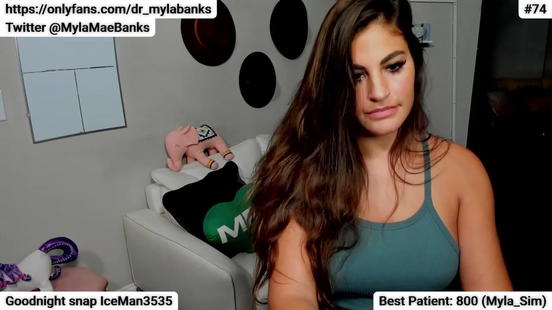 Gallery image thumbnail from MylaBanks's myfreecams stream on, 11/18/2023, 05:07 image 8 of 20