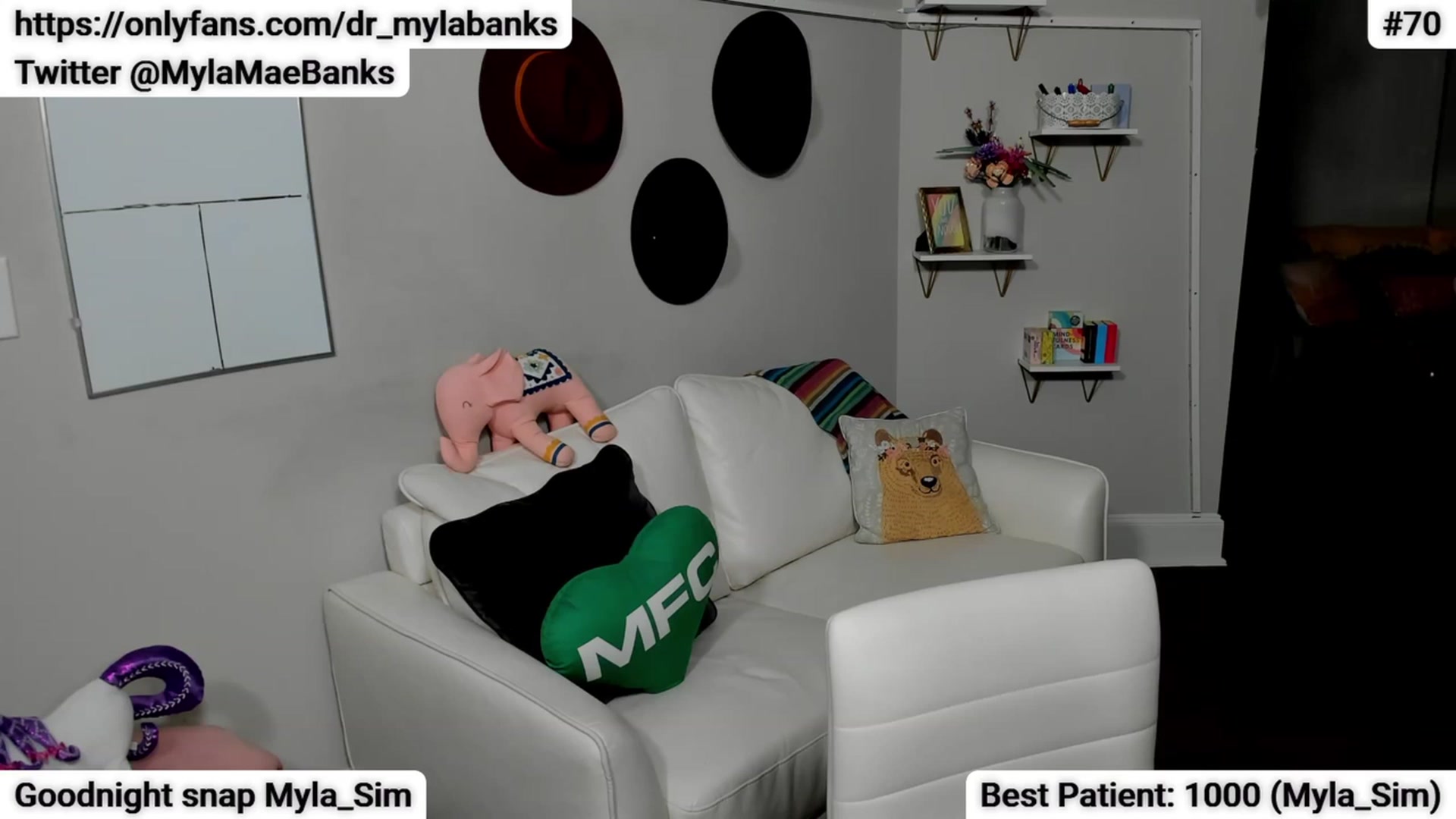 Gallery image thumbnail from MylaBanks's myfreecams stream on, 11/18/2023, 05:07 image 14 of 20