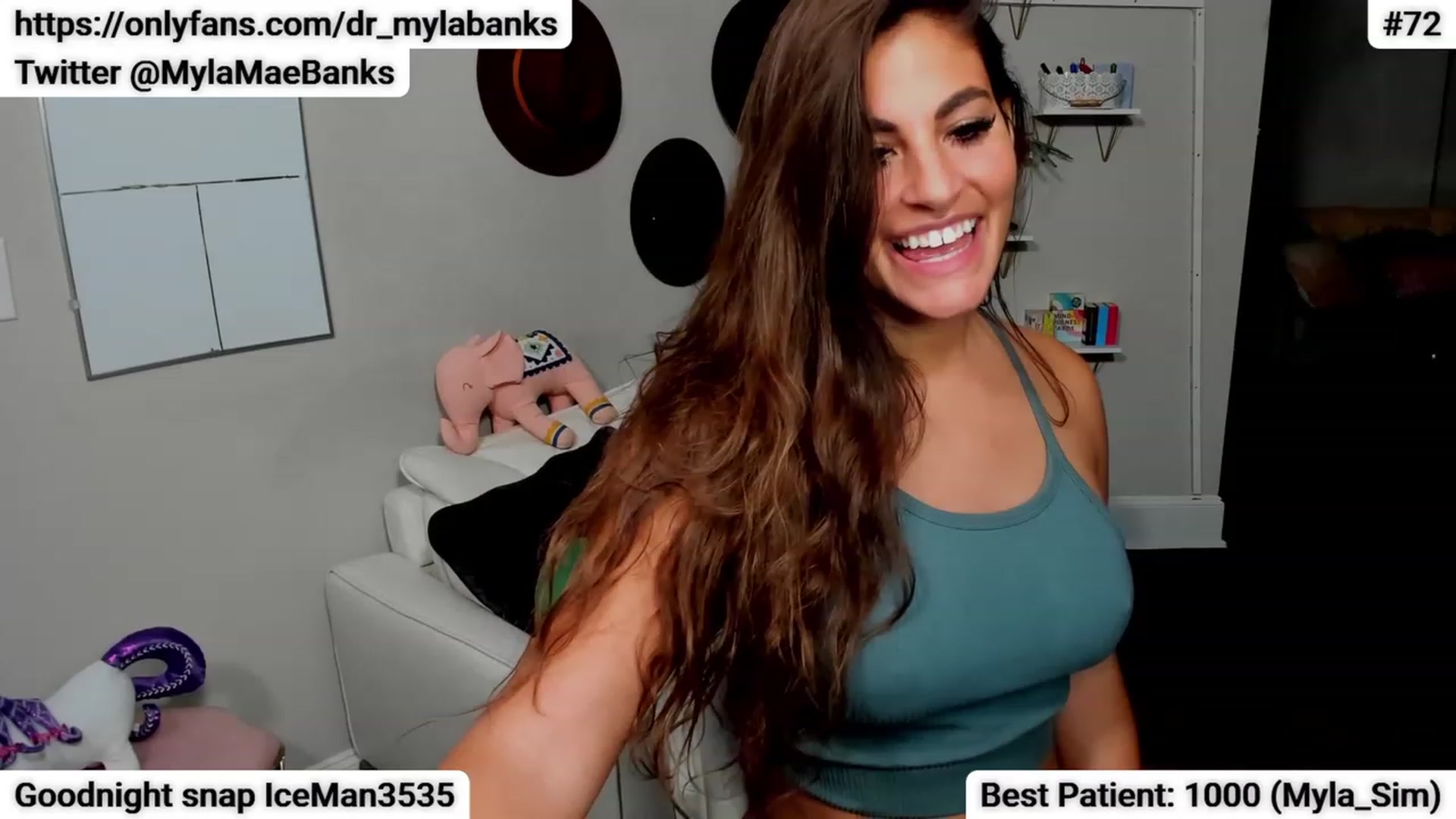 Gallery image thumbnail from MylaBanks's myfreecams stream on, 11/18/2023, 05:07 image 11 of 20