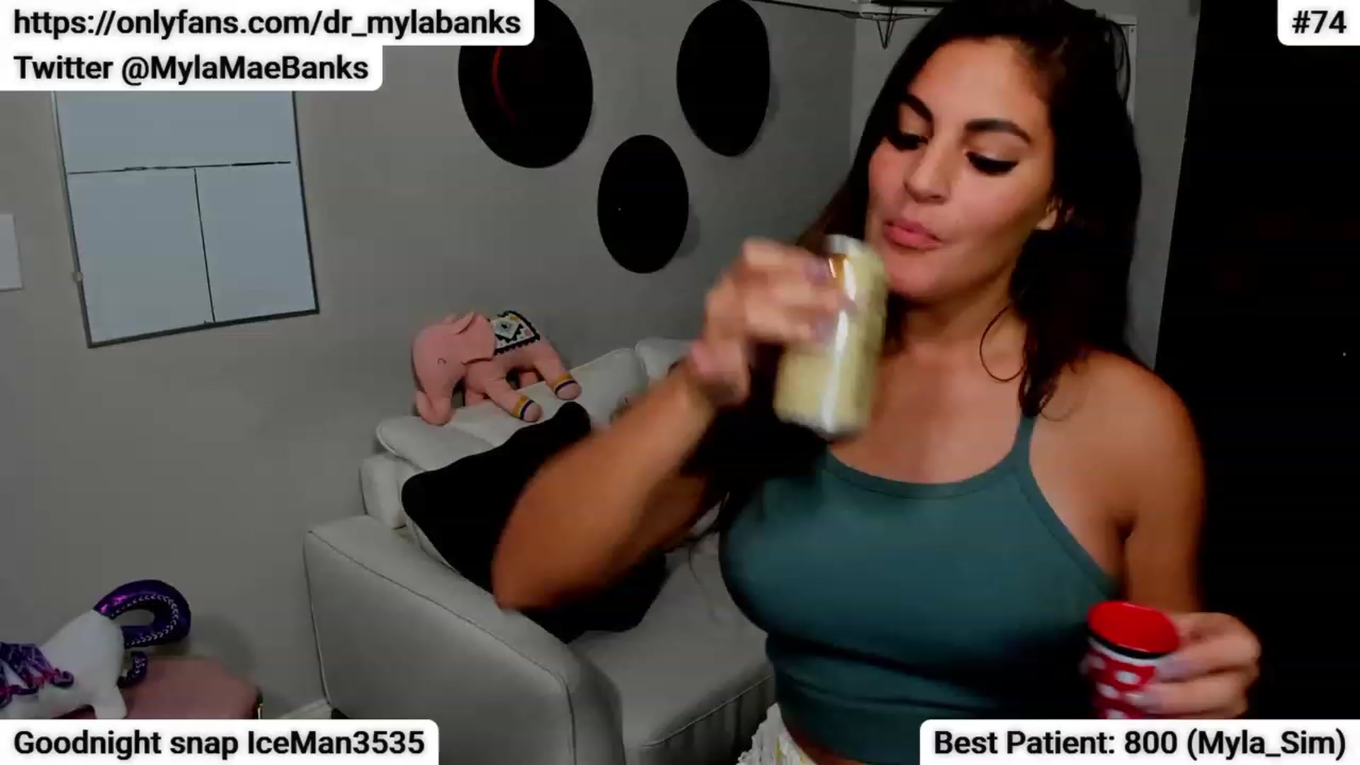 Gallery image thumbnail from MylaBanks's myfreecams stream on, 11/18/2023, 05:07 image 7 of 20