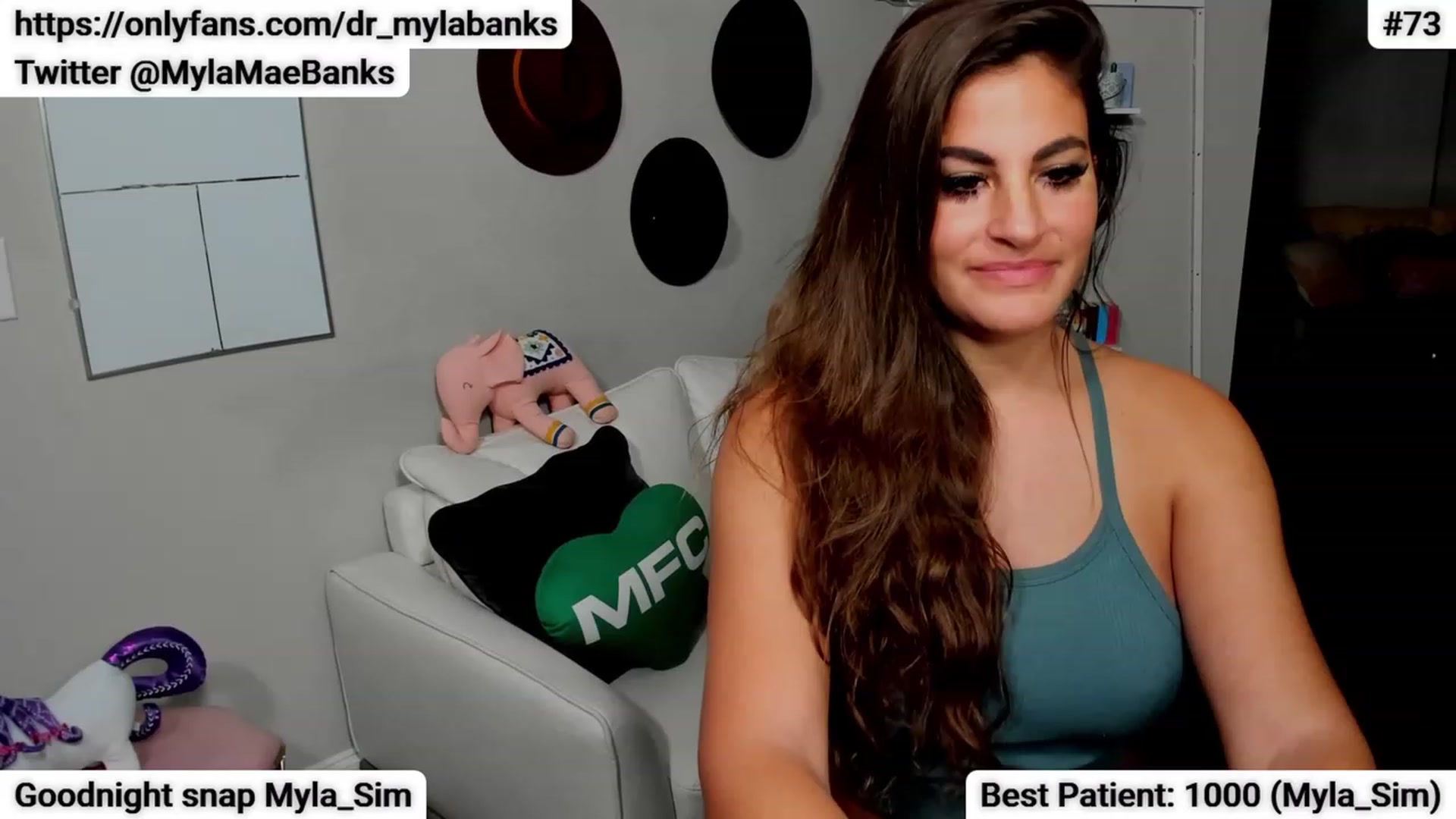 Gallery image thumbnail from MylaBanks's myfreecams stream on, 11/18/2023, 05:07 image 9 of 20
