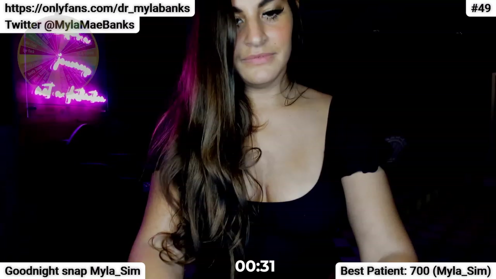 Gallery image thumbnail from MylaBanks's myfreecams stream on, 12/01/2023, 02:55 image 17 of 20