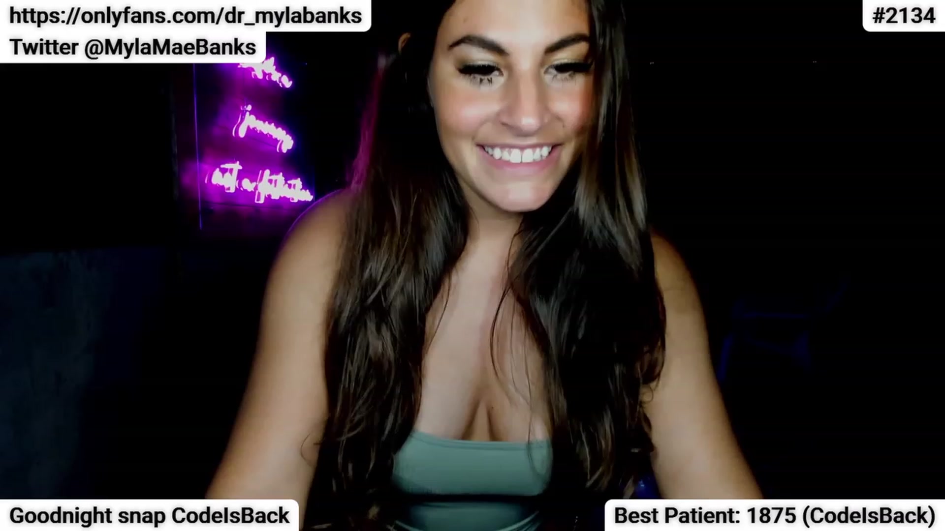 Gallery image thumbnail from MylaBanks's myfreecams stream on, 12/05/2023, 07:37 image 12 of 20