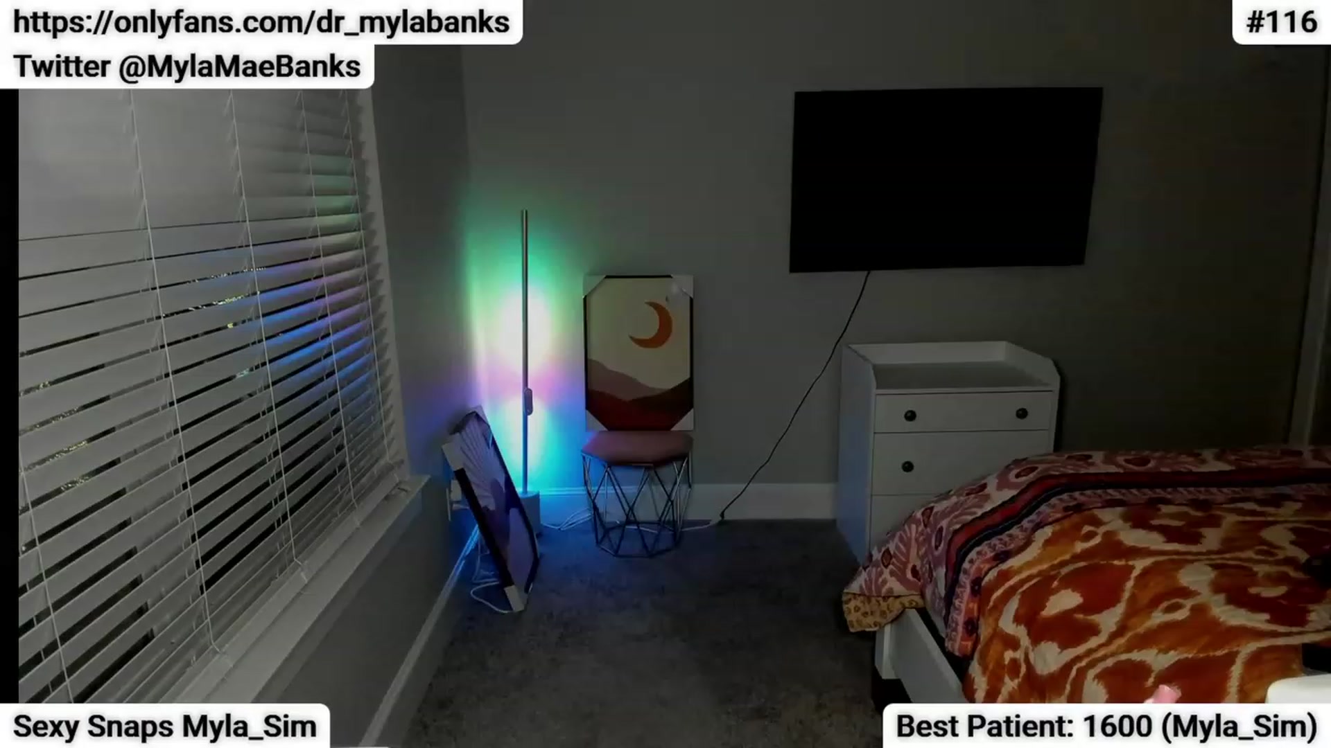 Gallery image thumbnail from MylaBanks's myfreecams stream on, 01/12/2024, 06:06 image 18 of 20