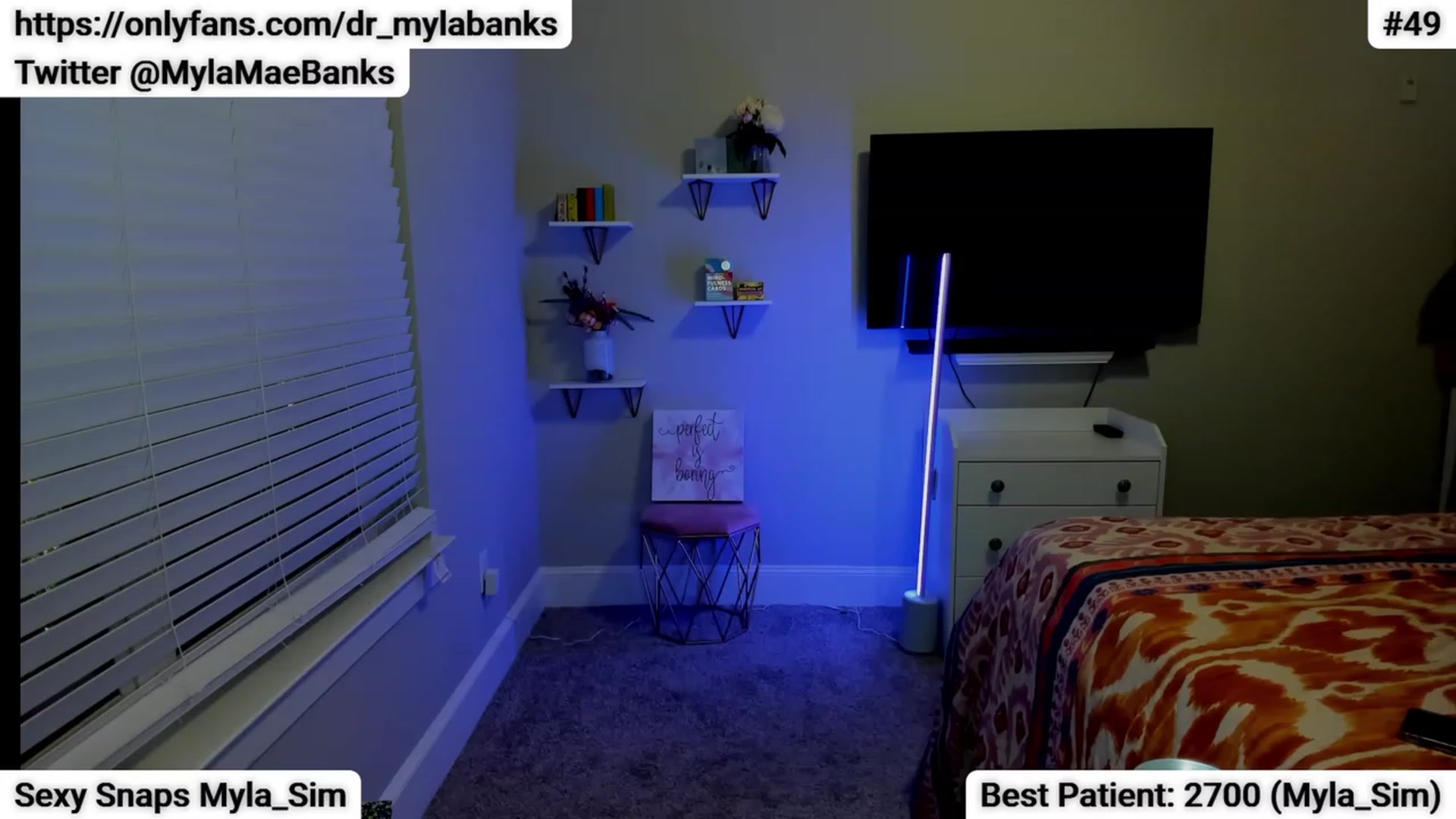 Gallery image thumbnail from MylaBanks's myfreecams stream on, 02/02/2024, 06:00 image 13 of 20