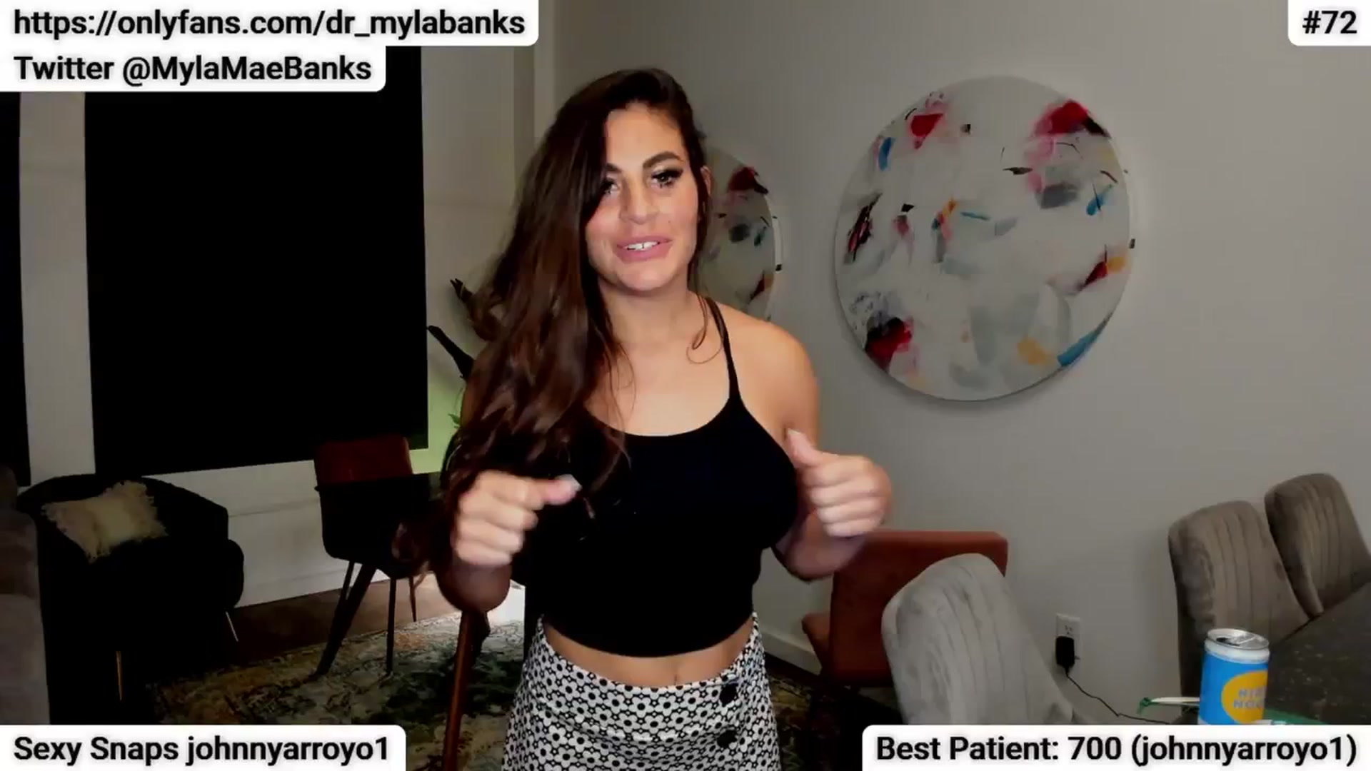Gallery image thumbnail from MylaBanks's myfreecams stream on, 02/09/2024, 07:20 image 2 of 20