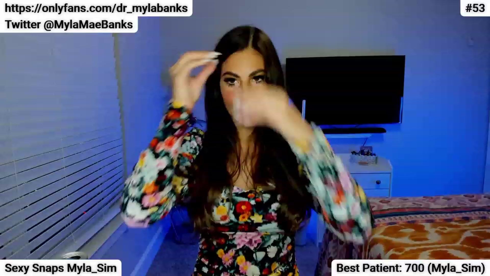 Gallery image thumbnail from MylaBanks's myfreecams stream on, 02/10/2024, 04:49 image 1 of 20