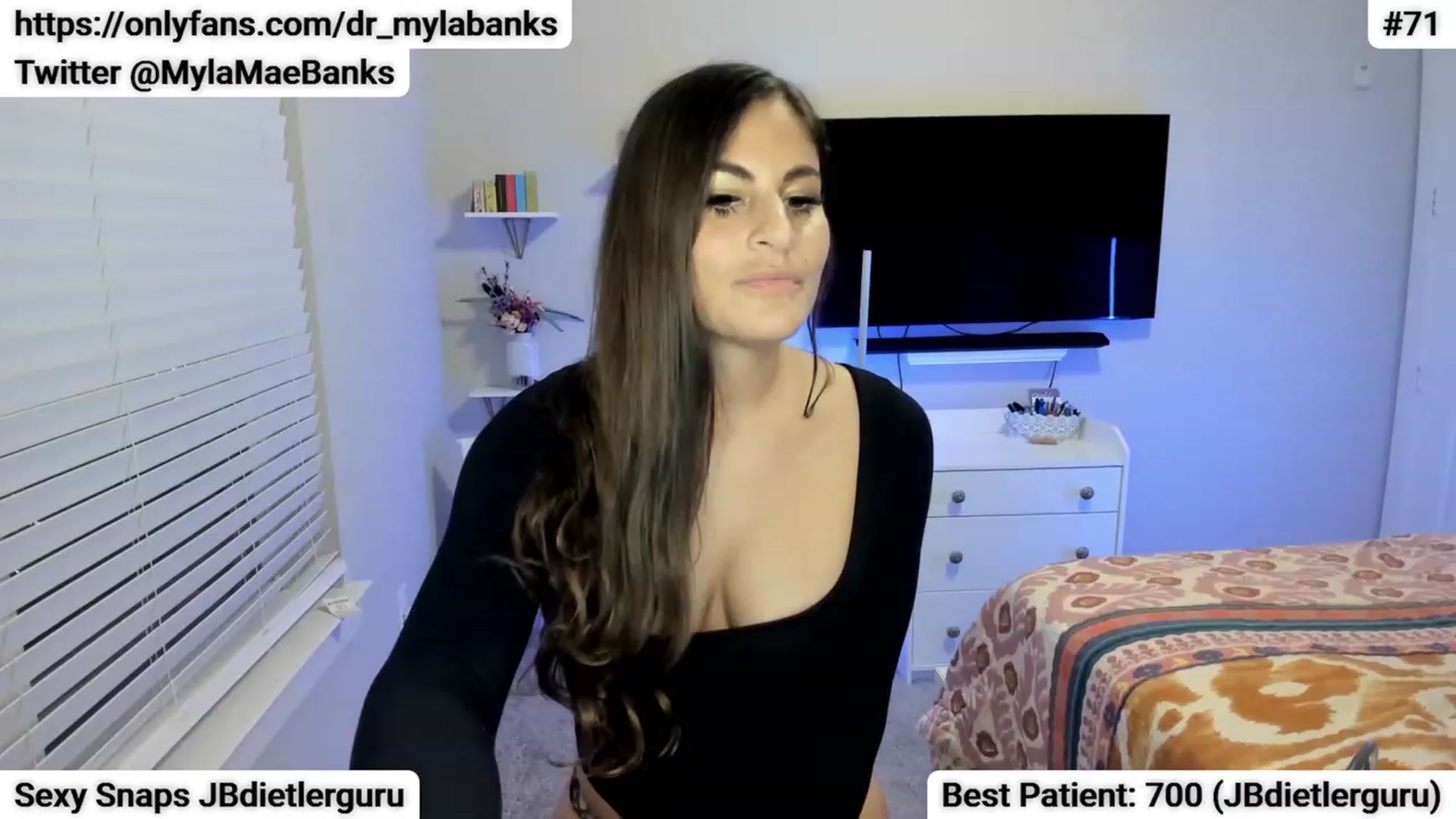 Gallery image thumbnail from MylaBanks's myfreecams stream on, 02/16/2024, 07:19 image 15 of 20